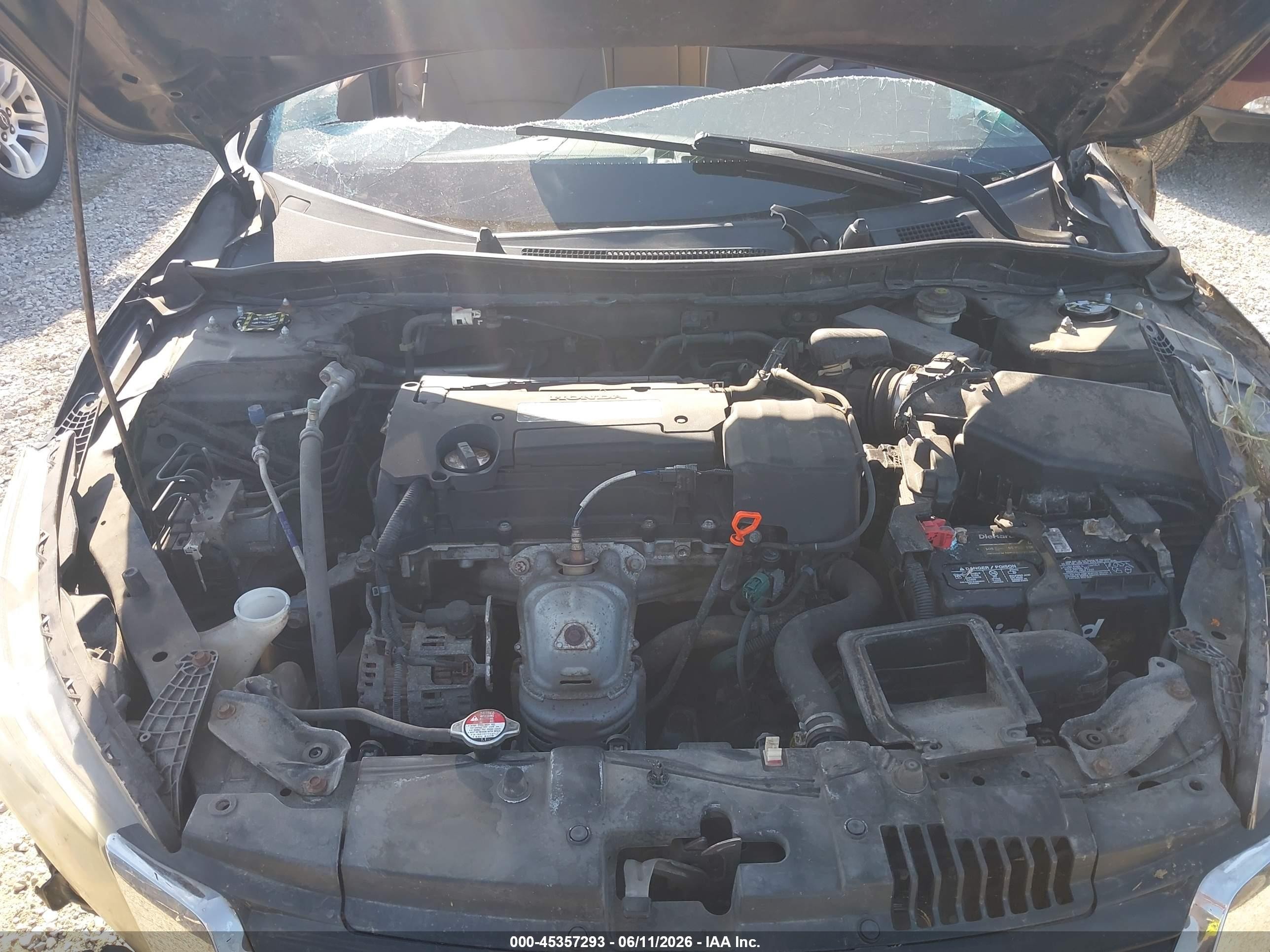 2014 Honda Accord Lx Black vin: 1HGCR2F3XEA254401