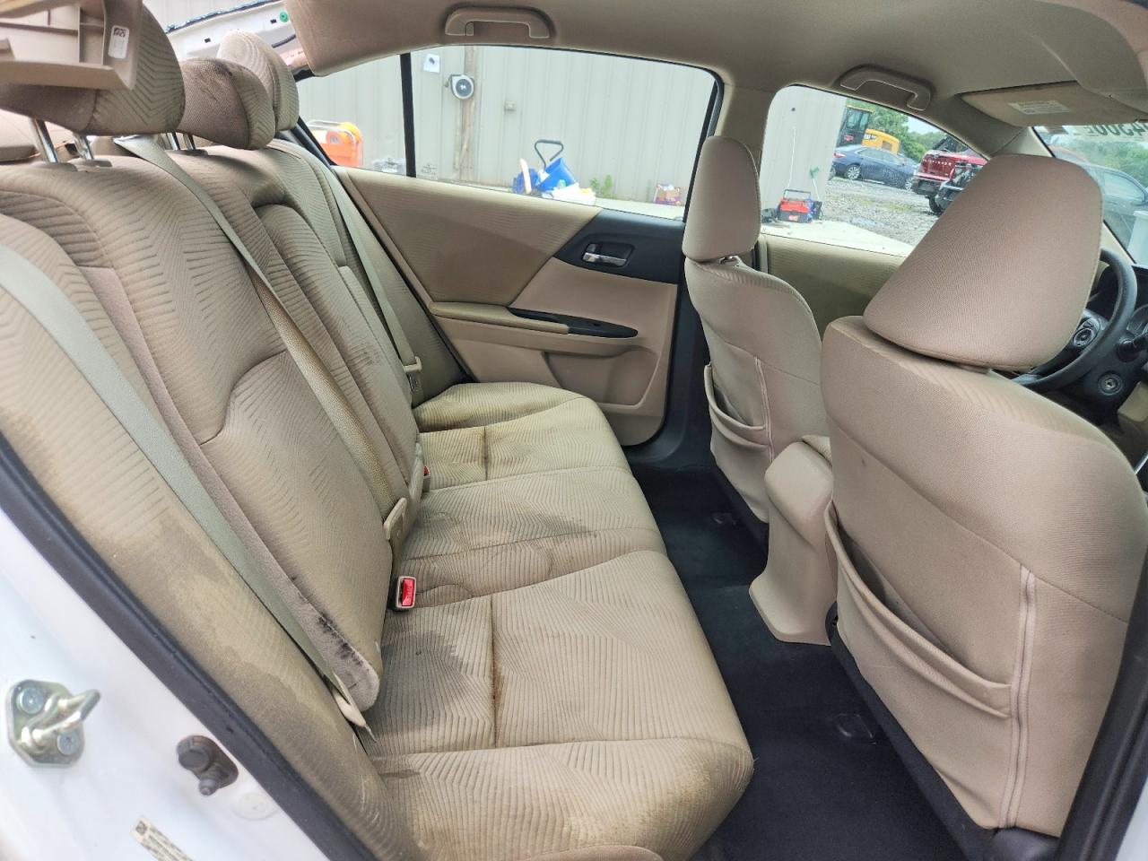 2014 Honda Accord Lx Белый vin: 1HGCR2F3XEA258514