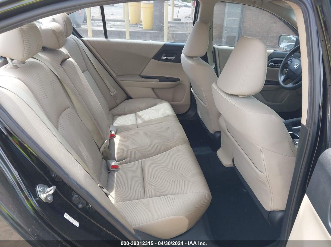2014 Honda Accord Lx Black vin: 1HGCR2F3XEA258738