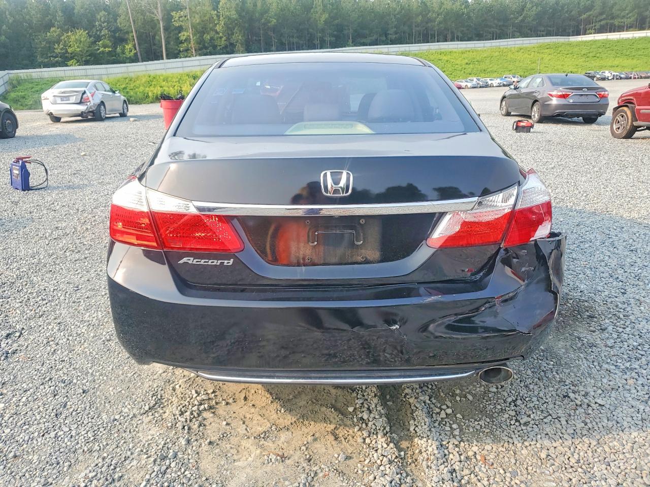 2014 Honda Accord Lx Black vin: 1HGCR2F3XEA258738