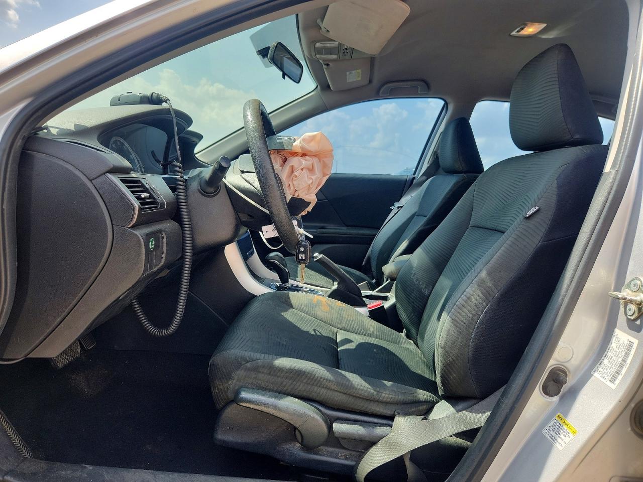 2014 Honda Accord Lx Серебряный vin: 1HGCR2F3XEA268315