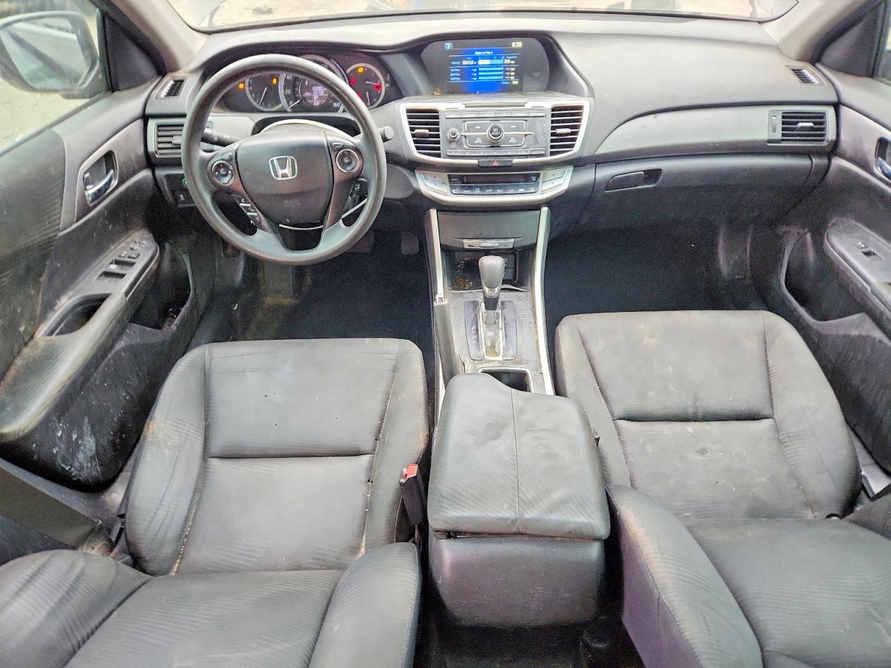 2014 Honda Accord Lx Gray vin: 1HGCR2F3XEA287415