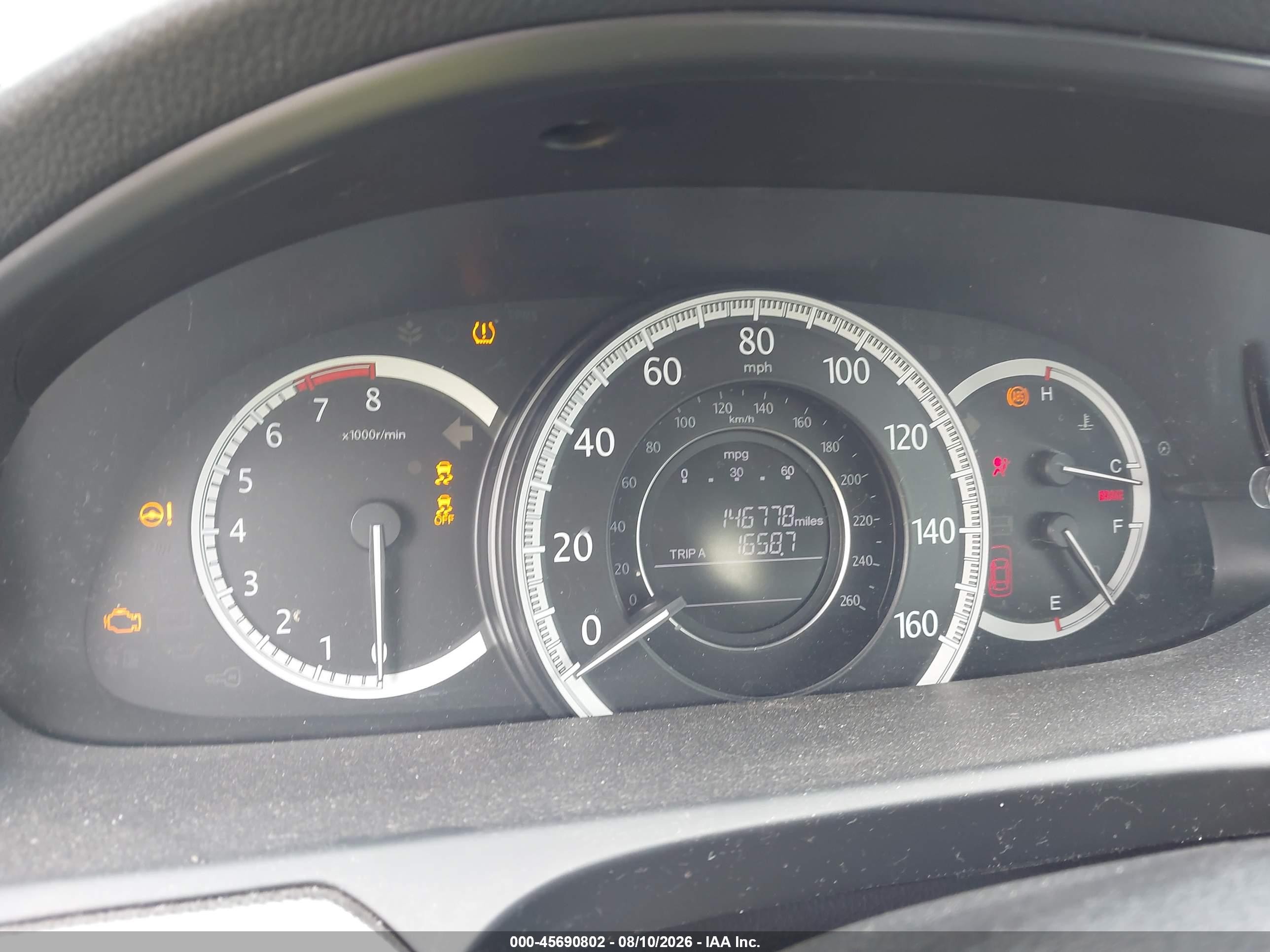 2014 Honda Accord Lx Gray vin: 1HGCR2F3XEA288922