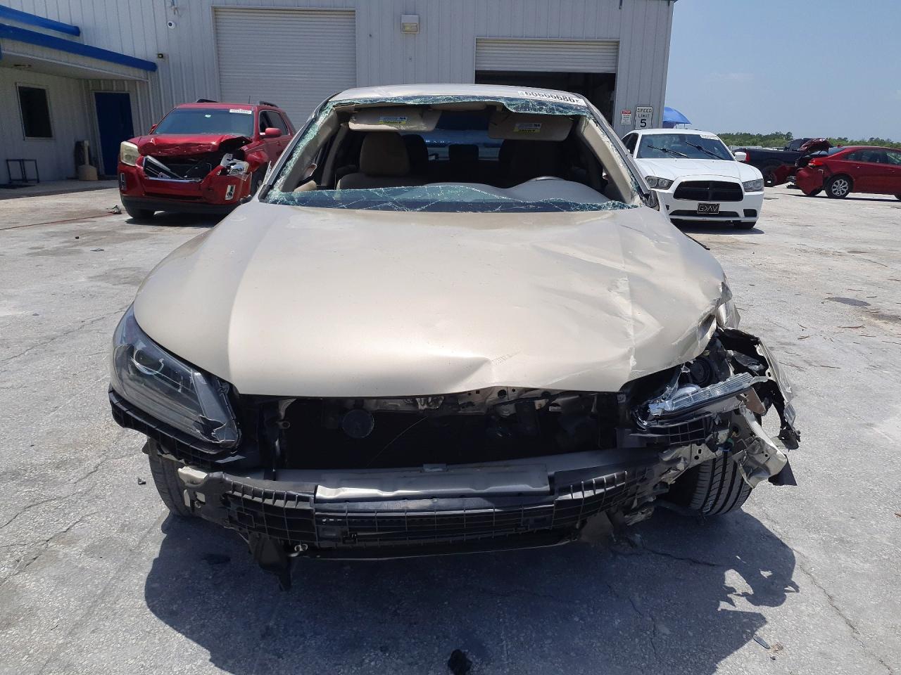 2014 Honda Accord Lx Tan vin: 1HGCR2F3XEA307310
