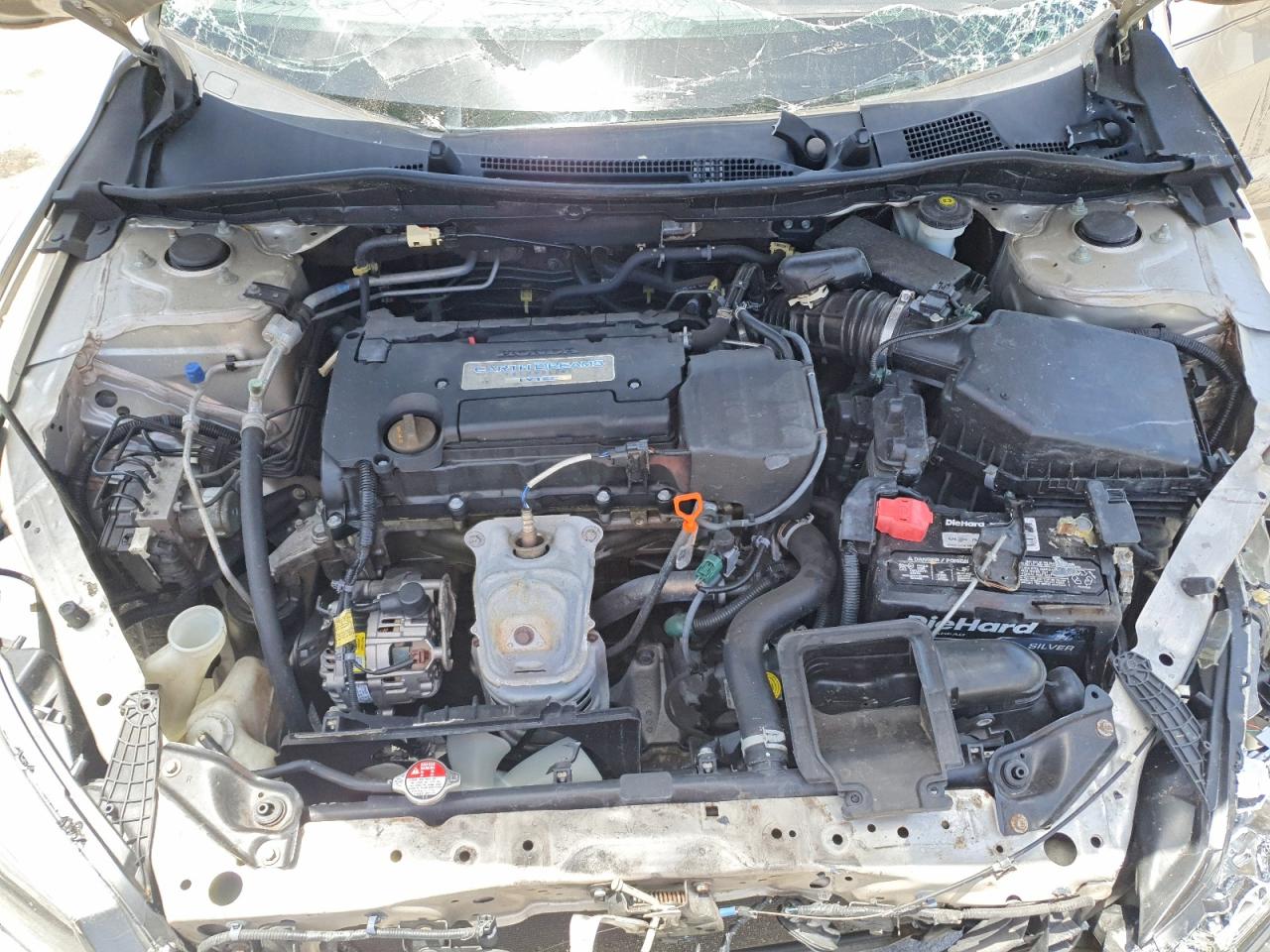 2014 Honda Accord Lx Tan vin: 1HGCR2F3XEA307310