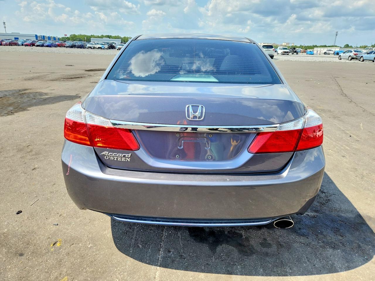 2015 Honda Accord Lx Gray vin: 1HGCR2F3XFA013097