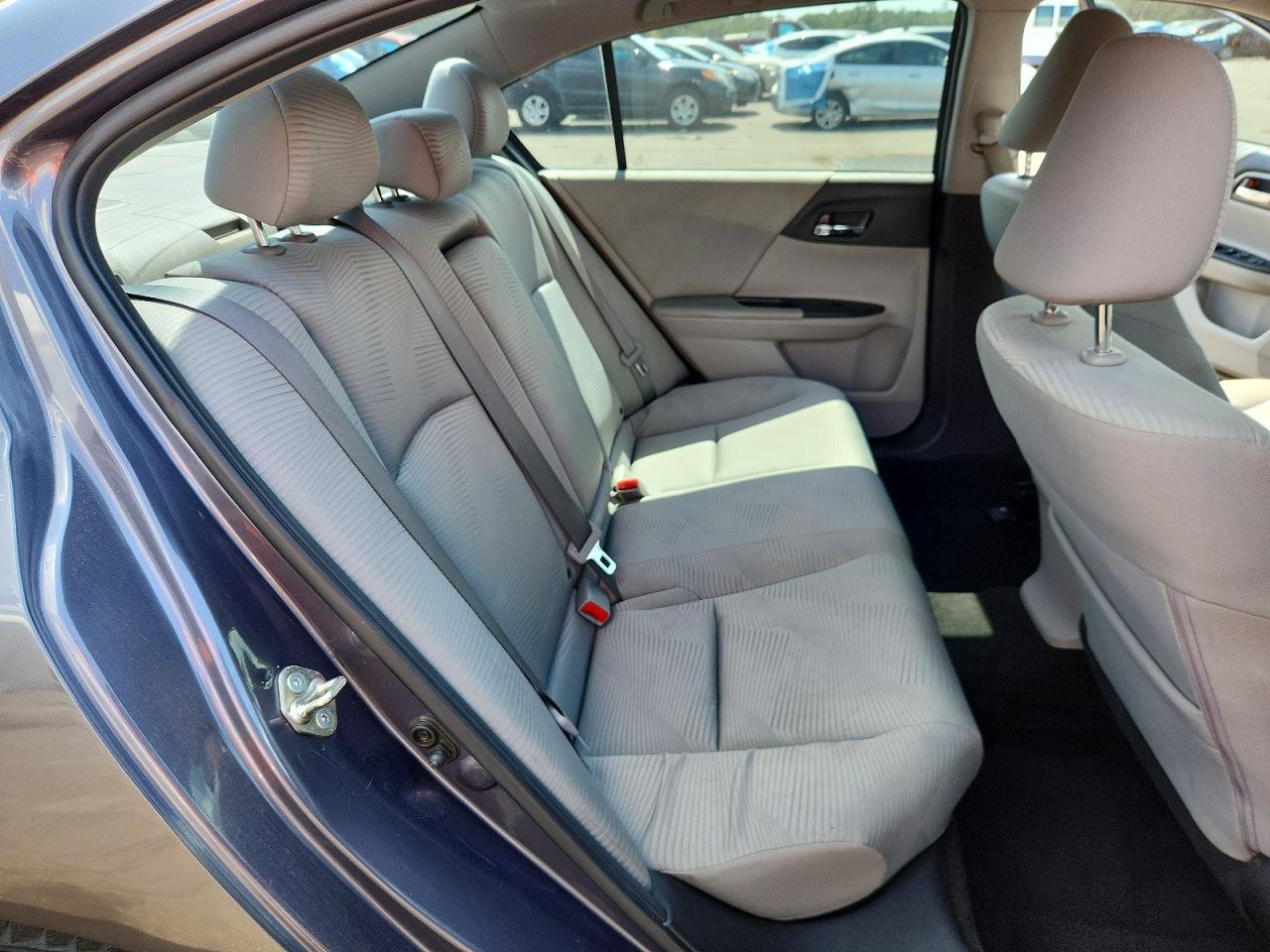 2015 Honda Accord Lx Gray vin: 1HGCR2F3XFA013097