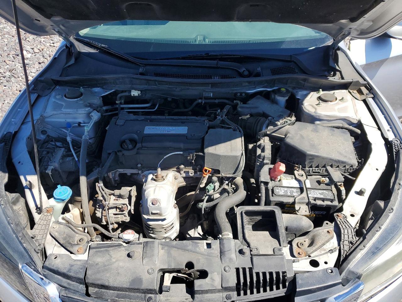 2015 Honda Accord Lx Silver vin: 1HGCR2F3XFA044656