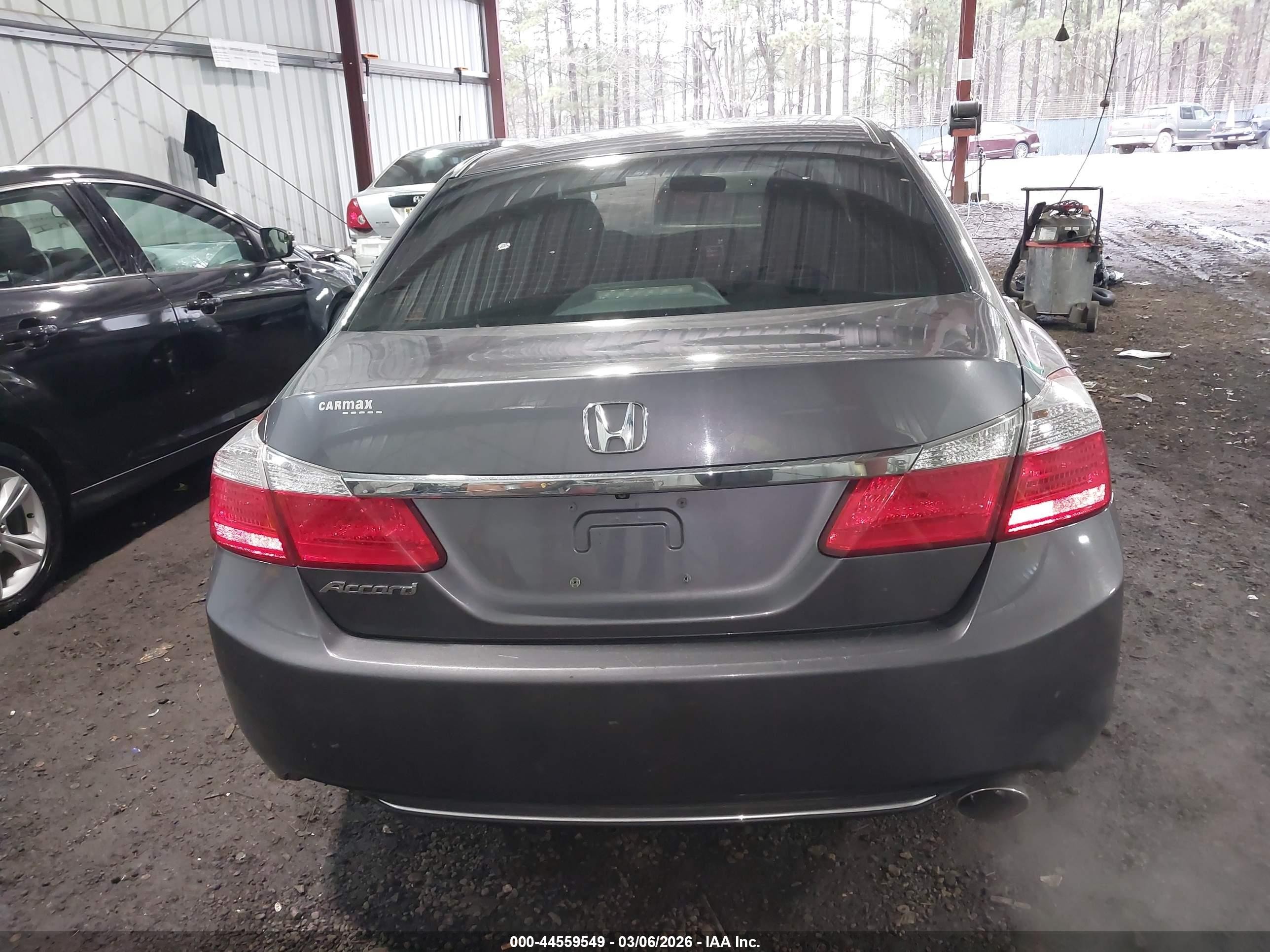 2015 Honda Accord Lx Gray vin: 1HGCR2F3XFA096451