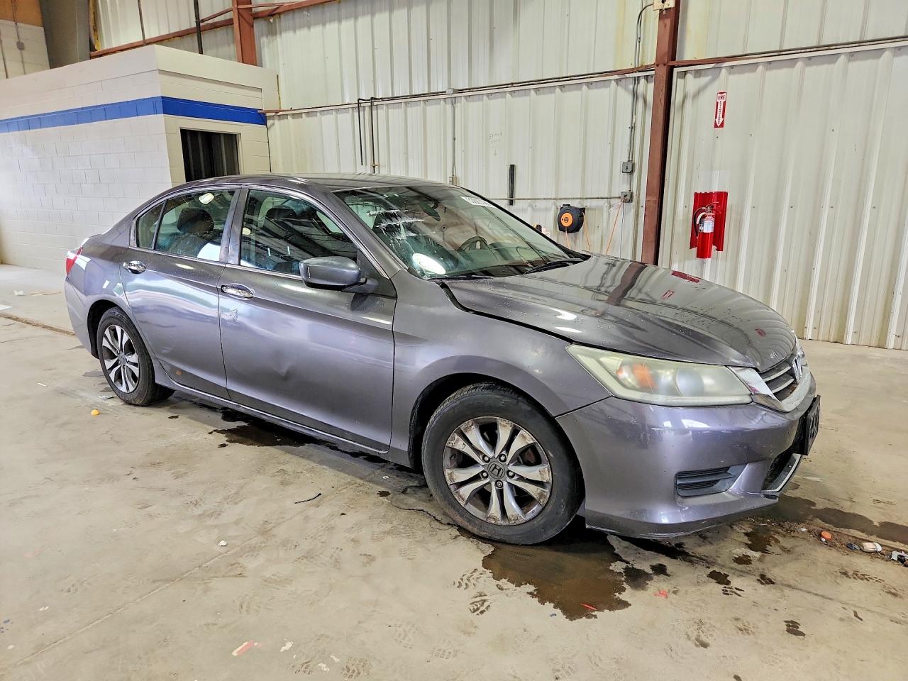 2015 Honda Accord Lx Gray vin: 1HGCR2F3XFA133109