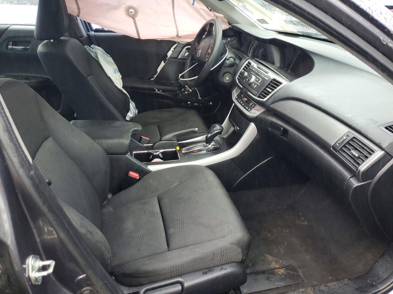 2015 Honda Accord Lx Gray vin: 1HGCR2F3XFA133109