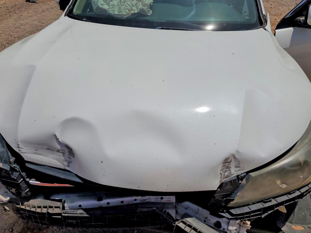 2015 Honda Accord Lx White vin: 1HGCR2F3XFA154400