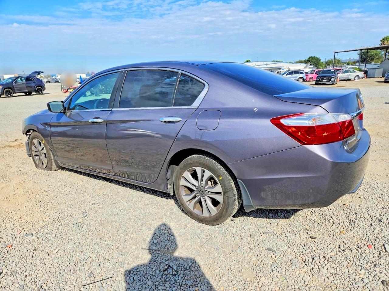 2015 Honda Accord Lx Gray vin: 1HGCR2F3XFA166997