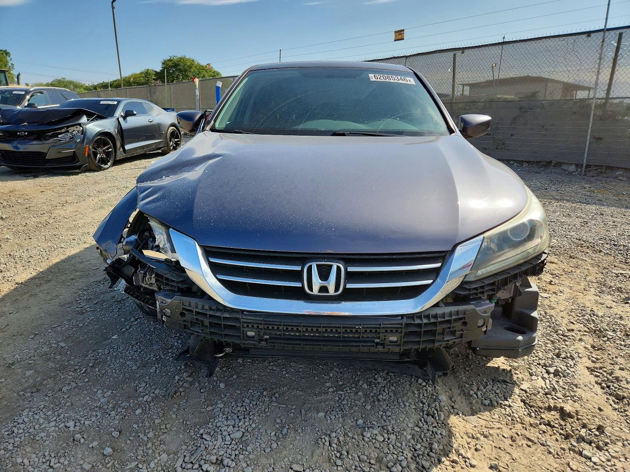 2015 Honda Accord Lx Gray vin: 1HGCR2F3XFA166997