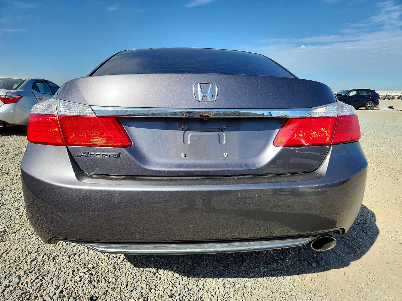 2015 Honda Accord Lx Gray vin: 1HGCR2F3XFA166997