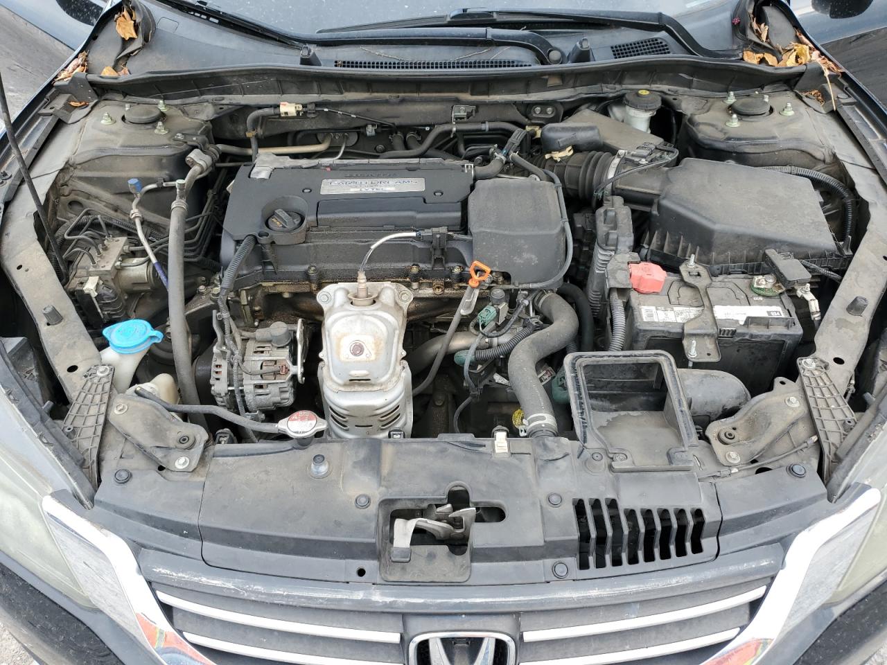 2015 Honda Accord Lx Black vin: 1HGCR2F3XFA183864