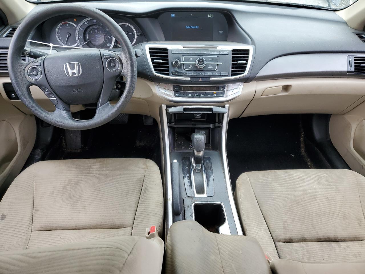 2015 Honda Accord Lx Black vin: 1HGCR2F3XFA183864