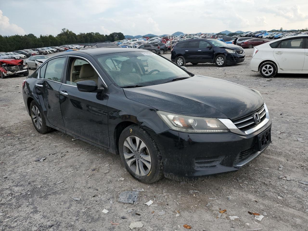2015 Honda Accord Lx Black vin: 1HGCR2F3XFA183864