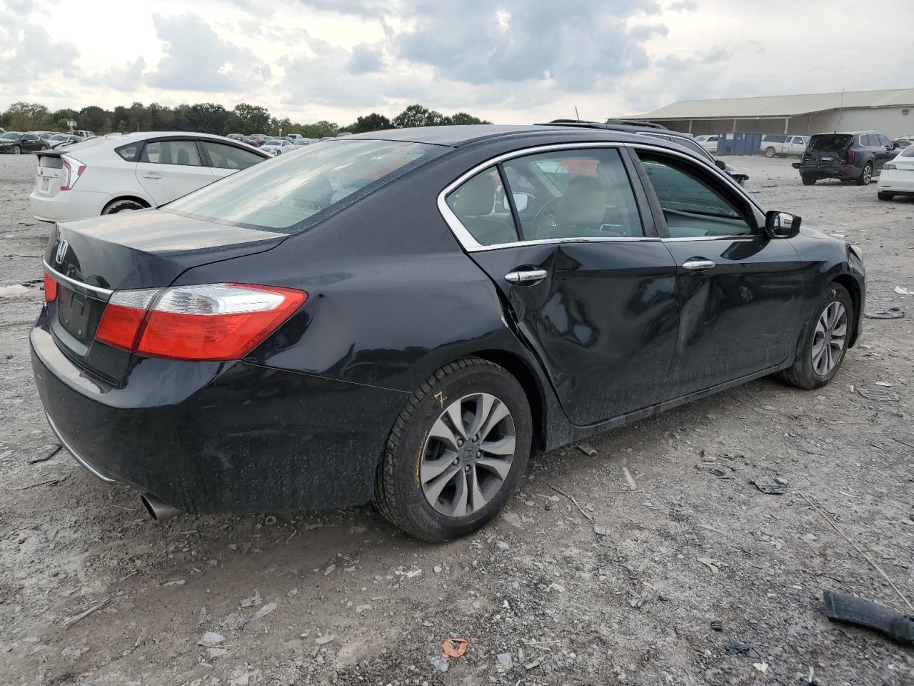 2015 Honda Accord Lx Black vin: 1HGCR2F3XFA183864