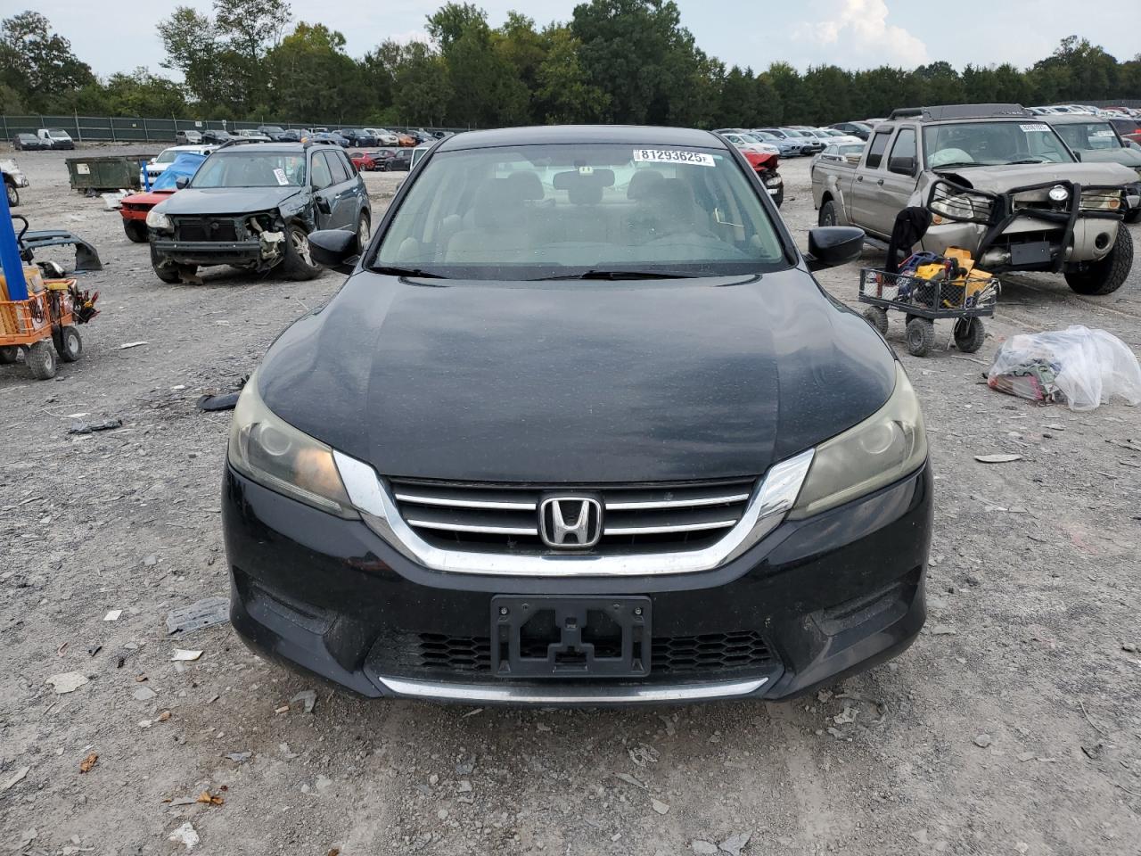 2015 Honda Accord Lx Black vin: 1HGCR2F3XFA183864