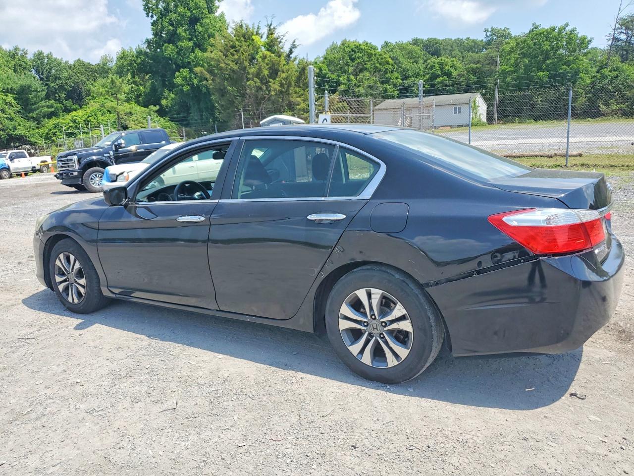2015 Honda Accord Lx Black vin: 1HGCR2F3XFA209718