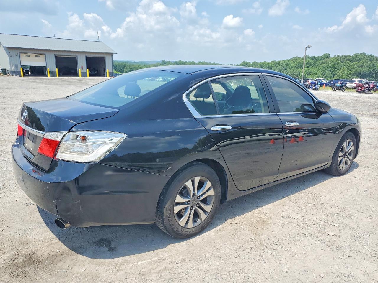 2015 Honda Accord Lx Black vin: 1HGCR2F3XFA209718