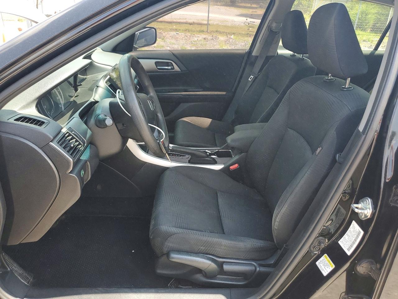 2015 Honda Accord Lx Black vin: 1HGCR2F3XFA209718