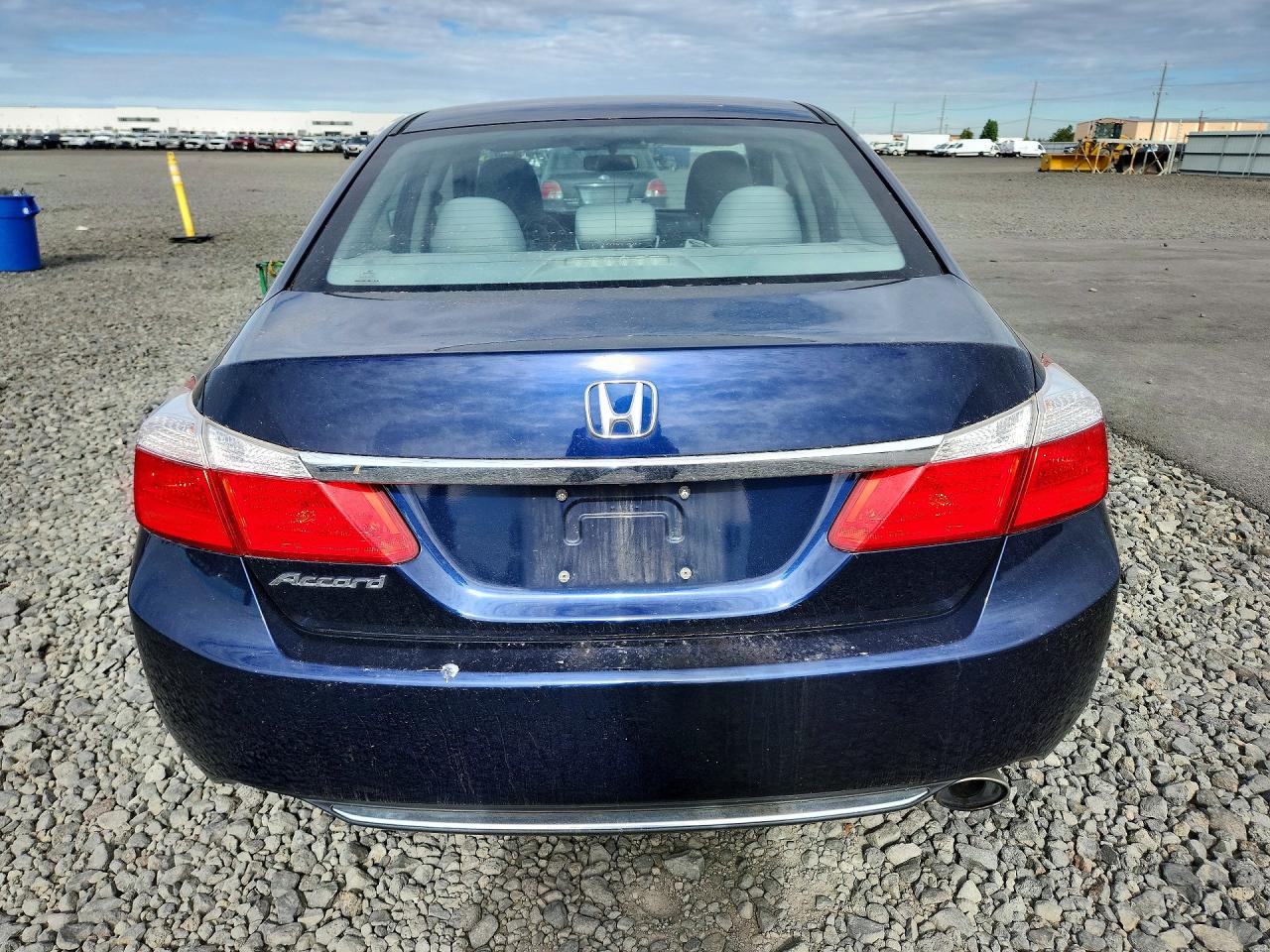 2015 Honda Accord Lx Blue vin: 1HGCR2F3XFA214756