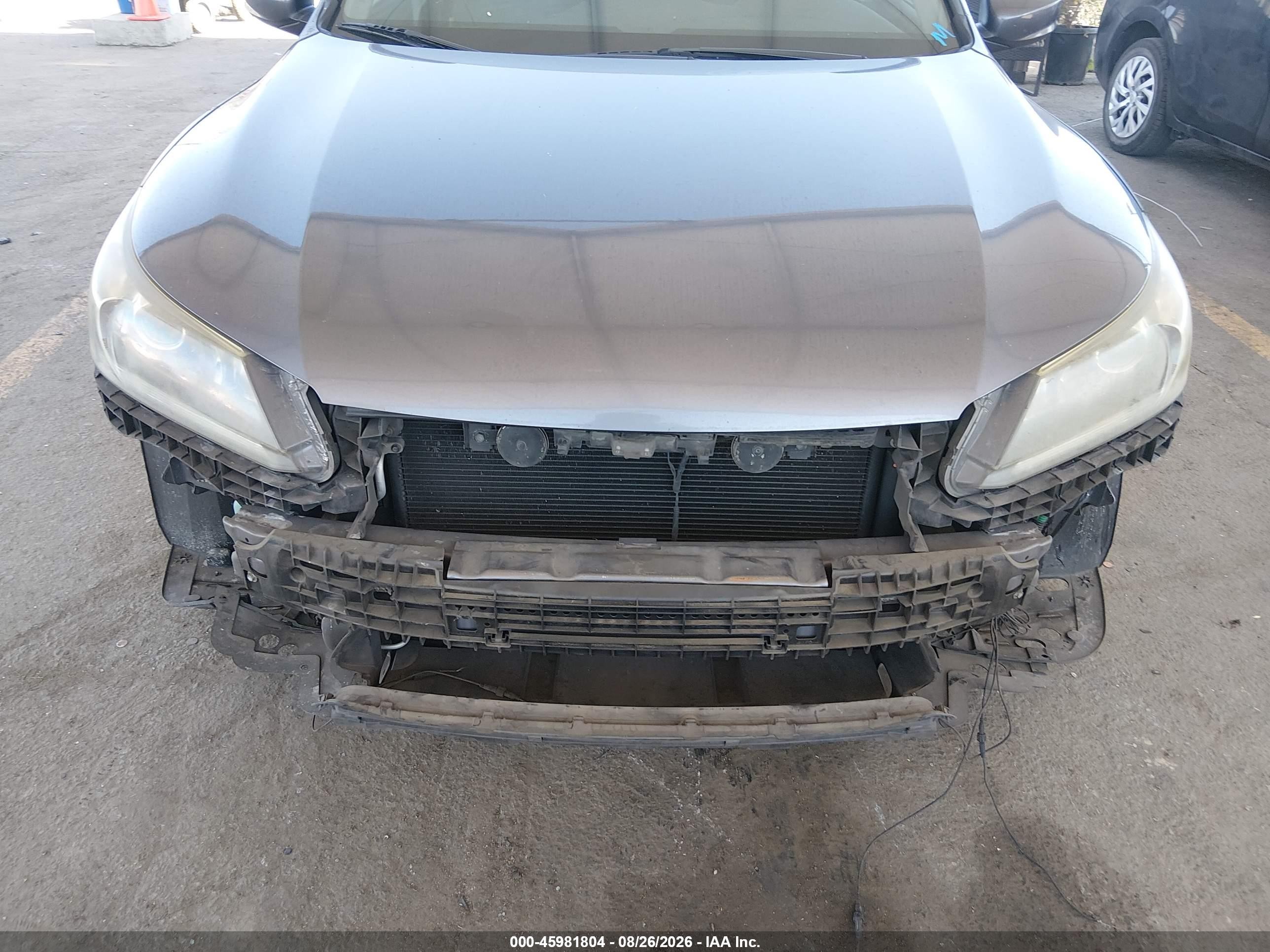 2015 Honda Accord Lx Gray vin: 1HGCR2F3XFA215969