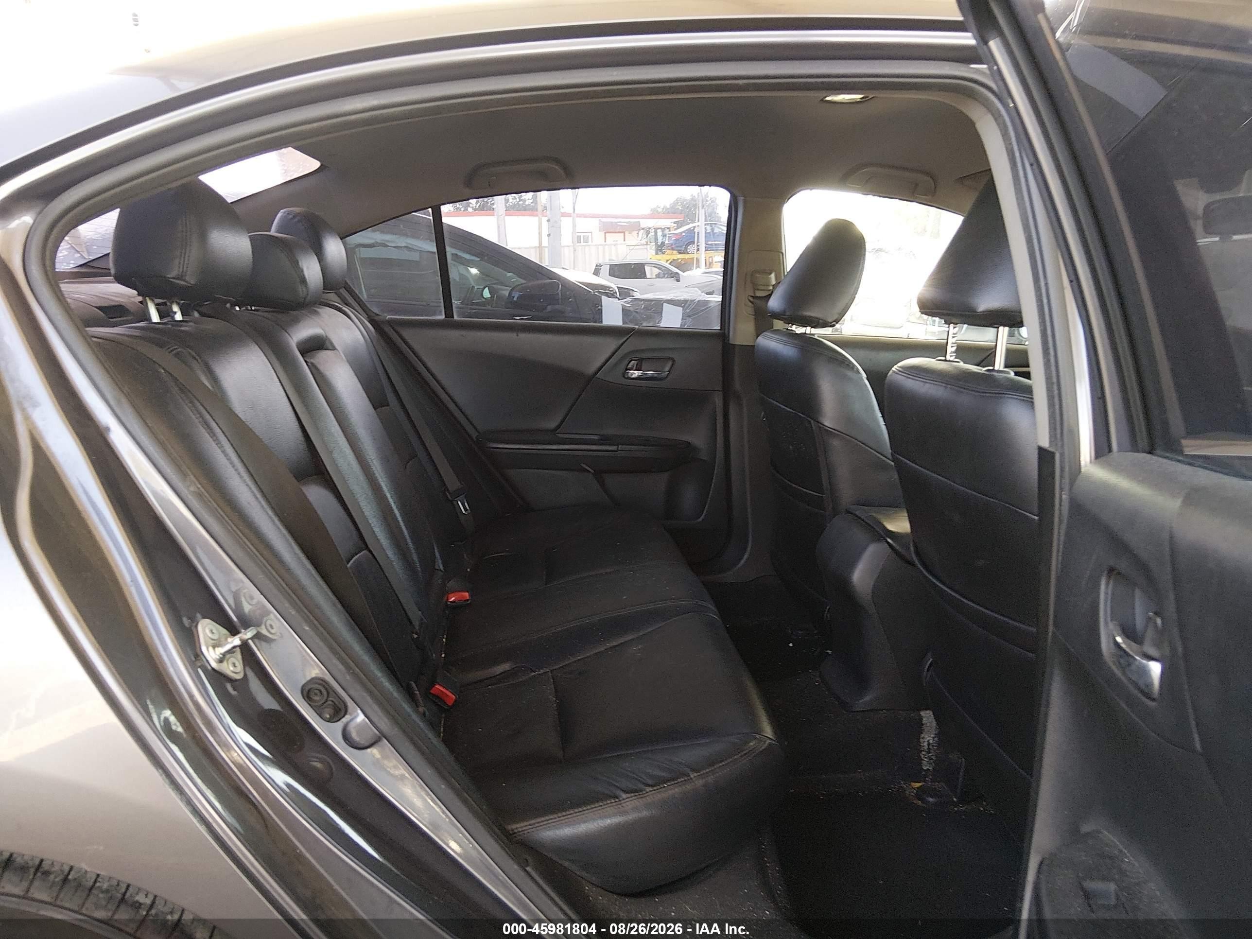 2015 Honda Accord Lx Gray vin: 1HGCR2F3XFA215969