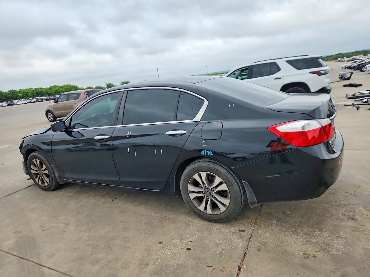 2015 Honda Accord Lx Черный vin: 1HGCR2F3XFA219259