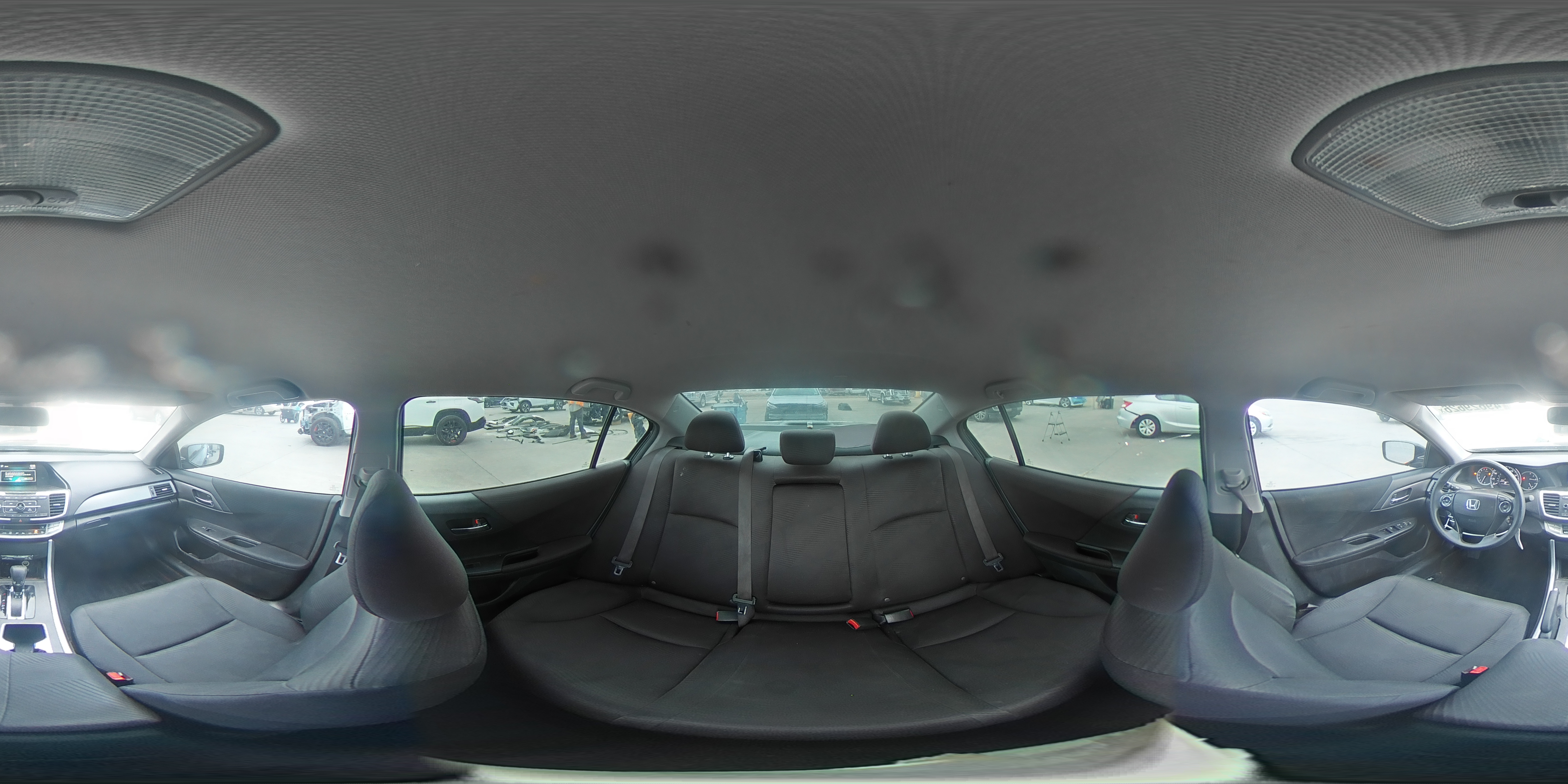2015 Honda Accord Lx Черный vin: 1HGCR2F3XFA219259