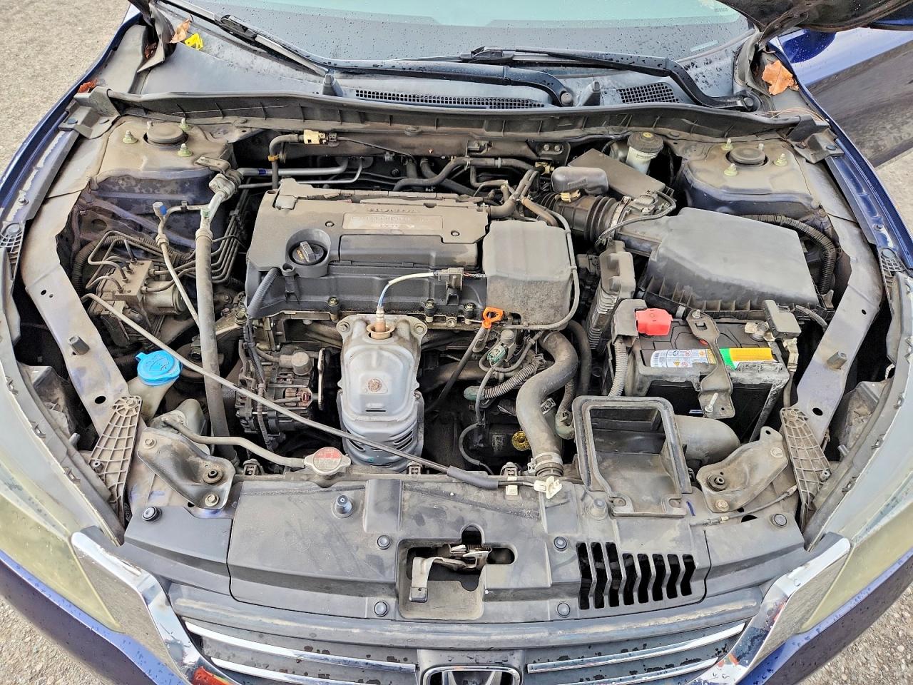 2015 Honda Accord Lx Blue vin: 1HGCR2F3XFA229015