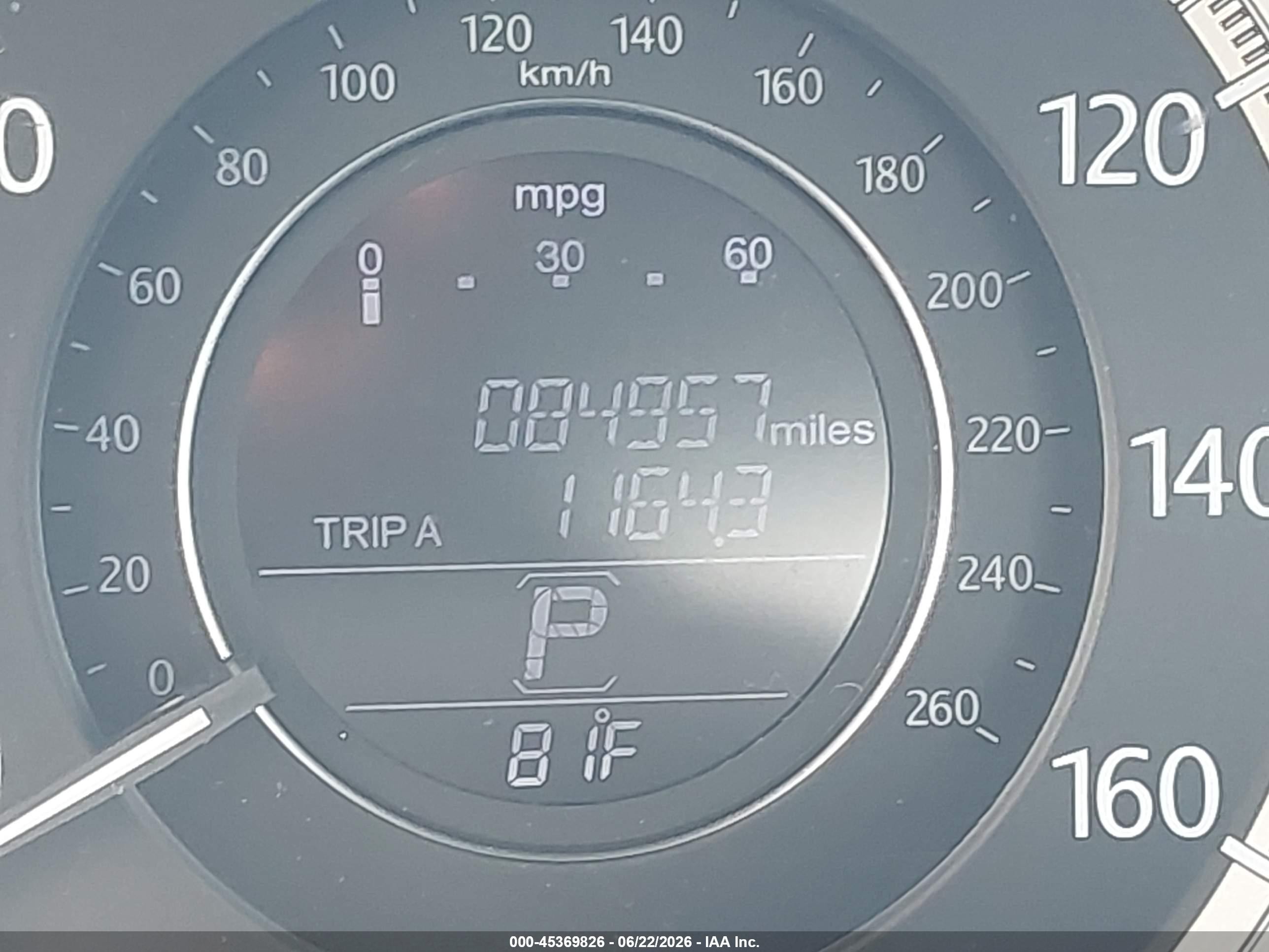 2015 Honda Accord Lx Gray vin: 1HGCR2F3XFA237941