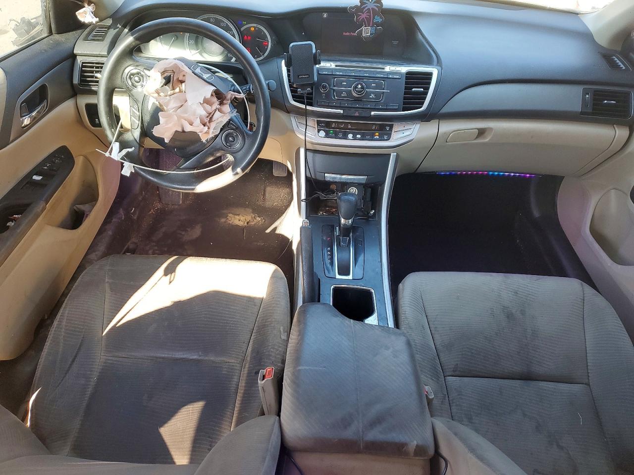 2015 Honda Accord Lx Красный vin: 1HGCR2F3XFA257266