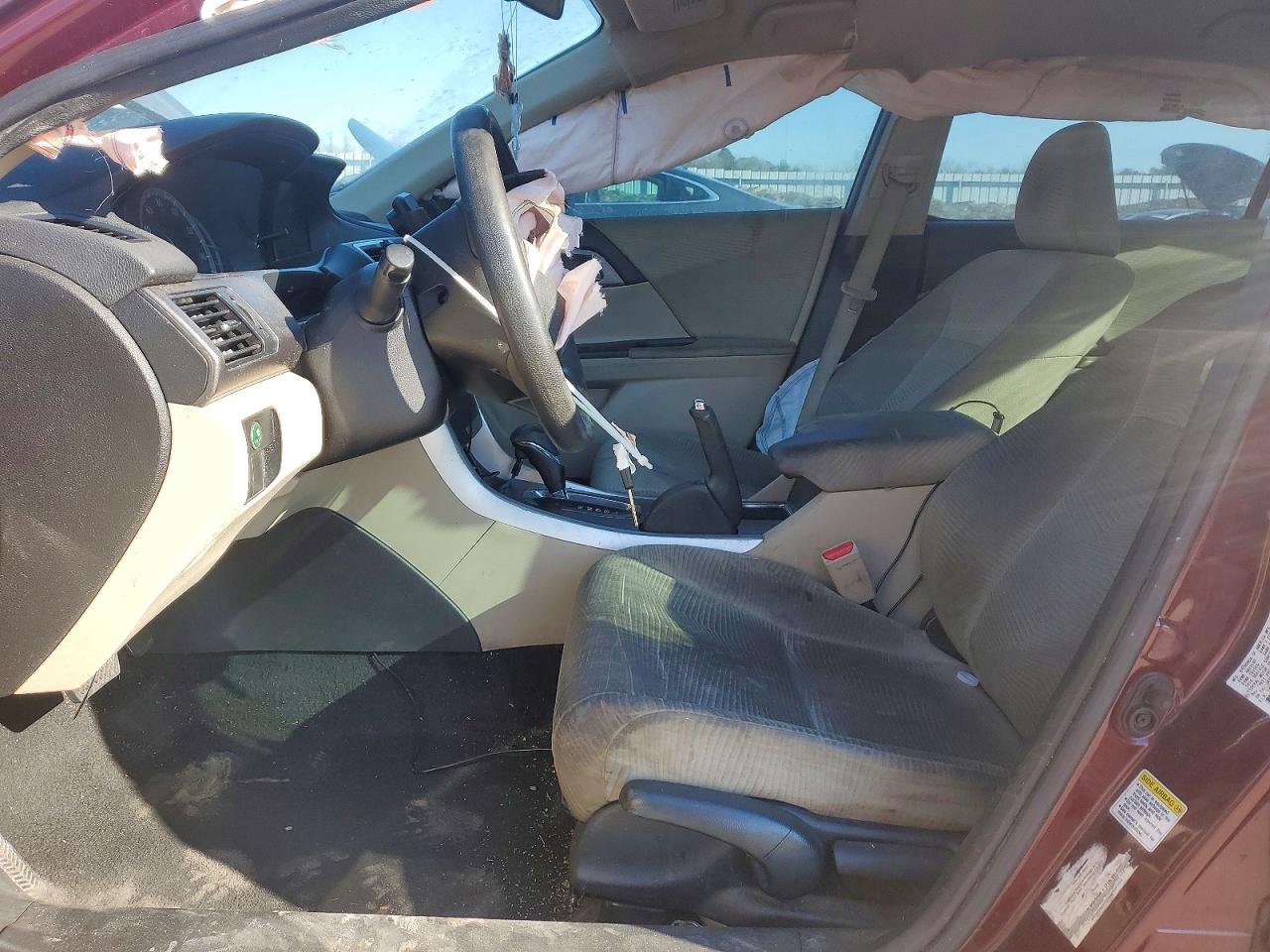 2015 Honda Accord Lx Красный vin: 1HGCR2F3XFA257266