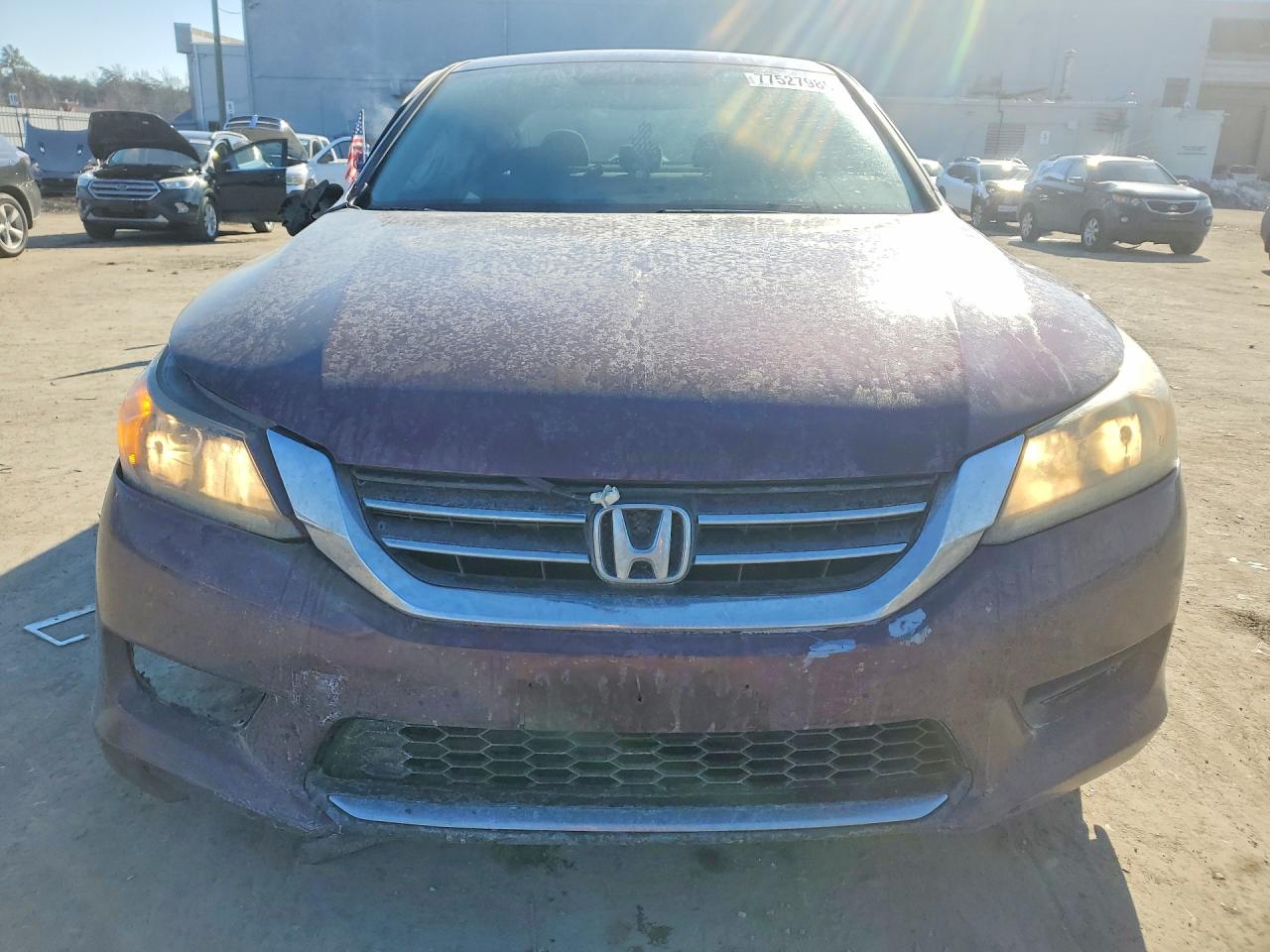 2015 Honda Accord Lx Красный vin: 1HGCR2F3XFA257266