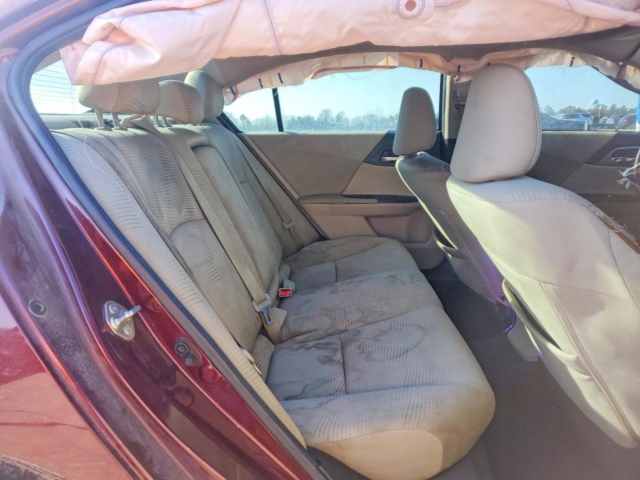 2015 Honda Accord Lx Красный vin: 1HGCR2F3XFA257266