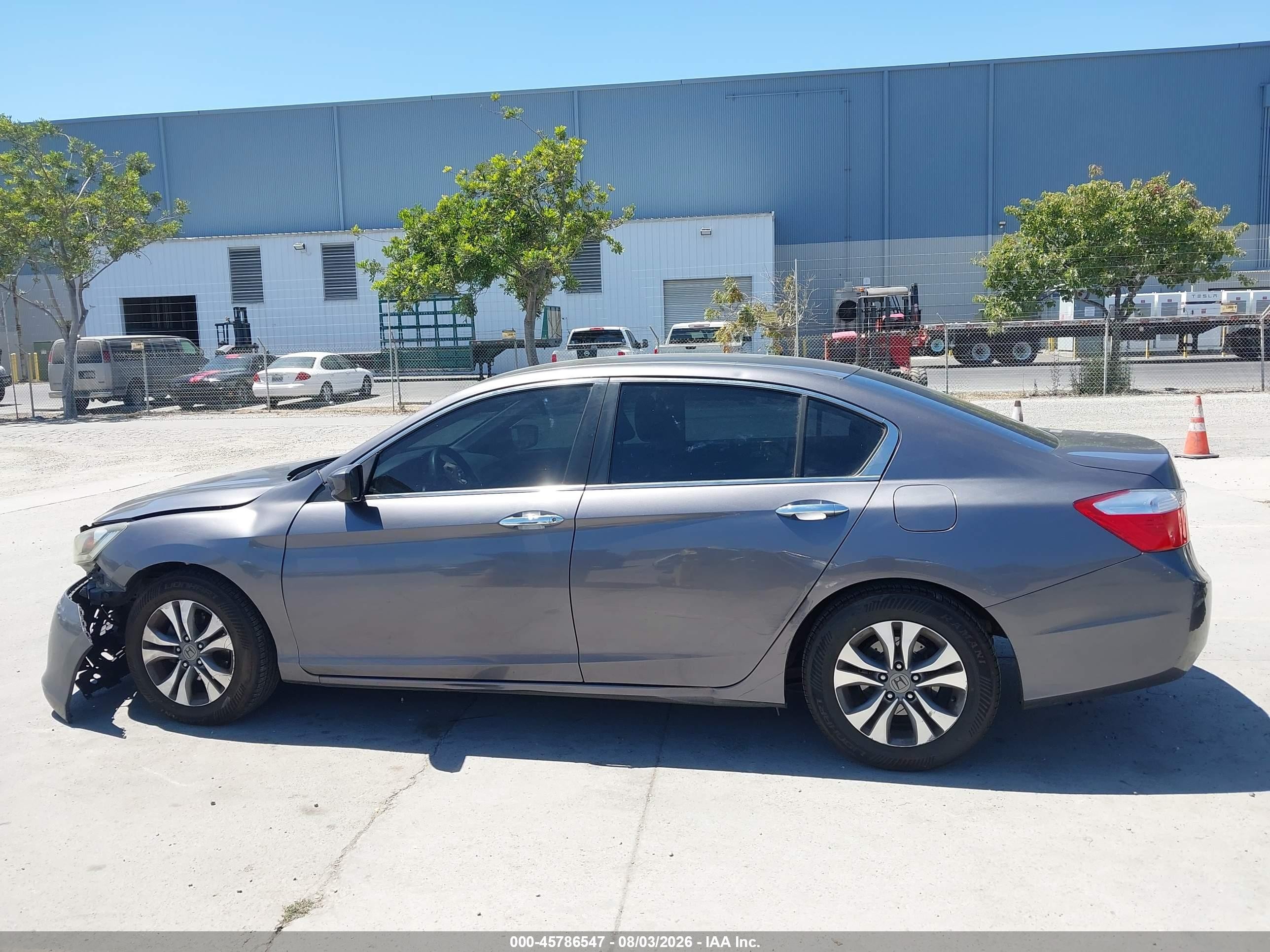2015 Honda Accord Lx Серый vin: 1HGCR2F3XFA260488