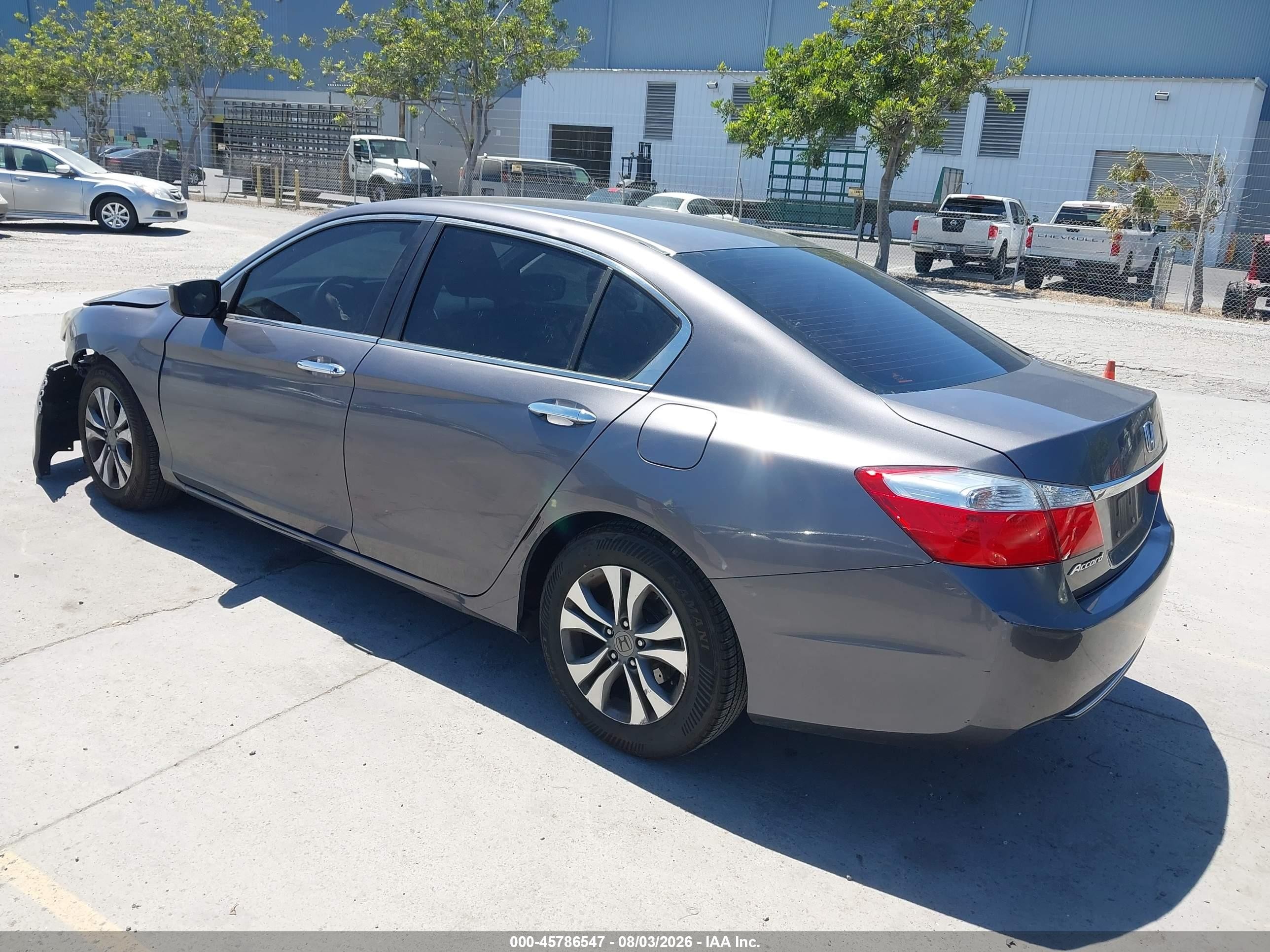 2015 Honda Accord Lx Серый vin: 1HGCR2F3XFA260488