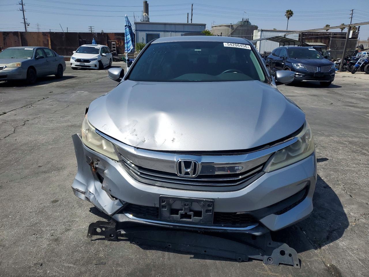 2016 Honda Accord Lx Silver vin: 1HGCR2F3XGA046909