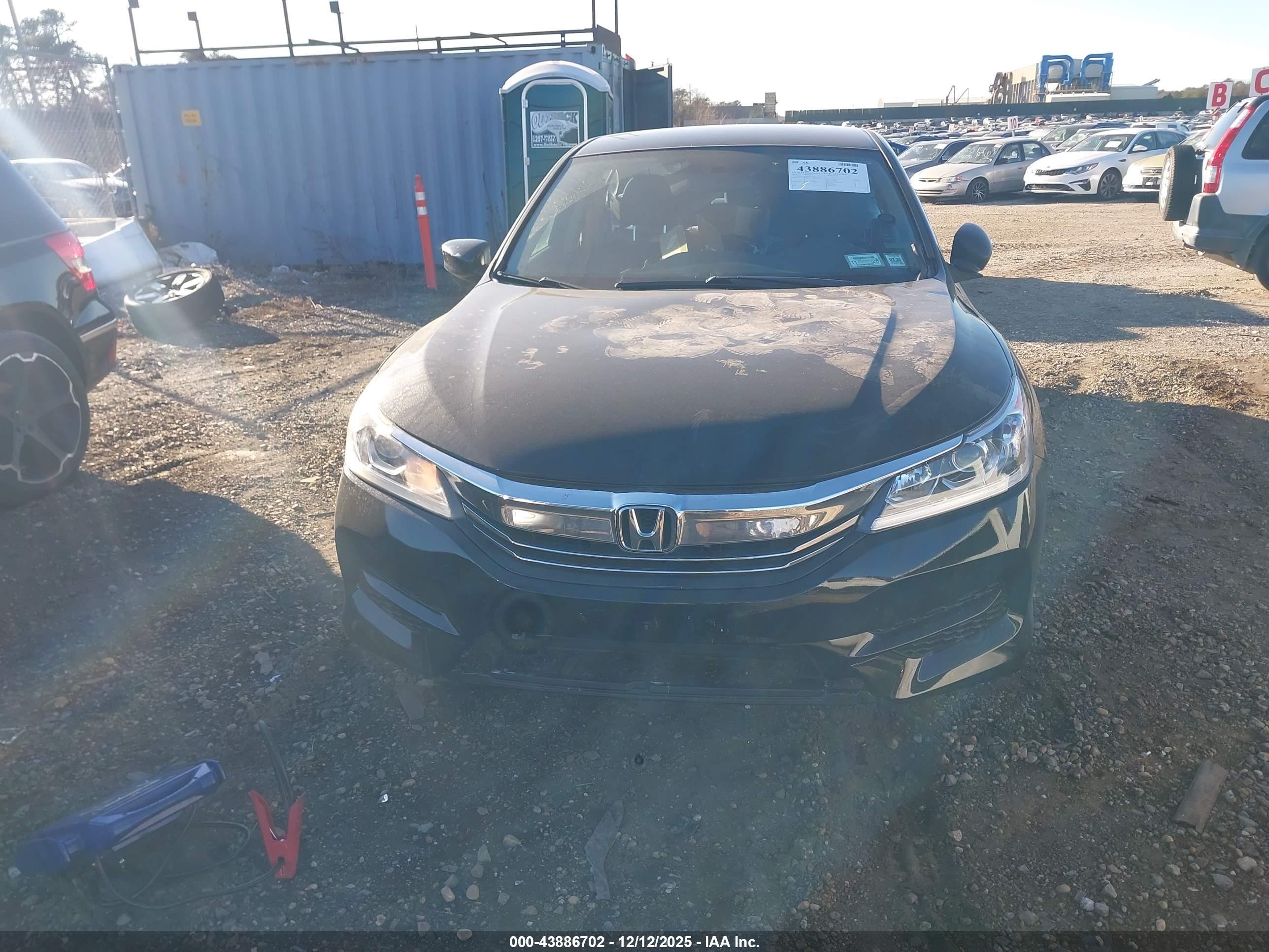 2016 Honda Accord Lx Black vin: 1HGCR2F3XGA145732