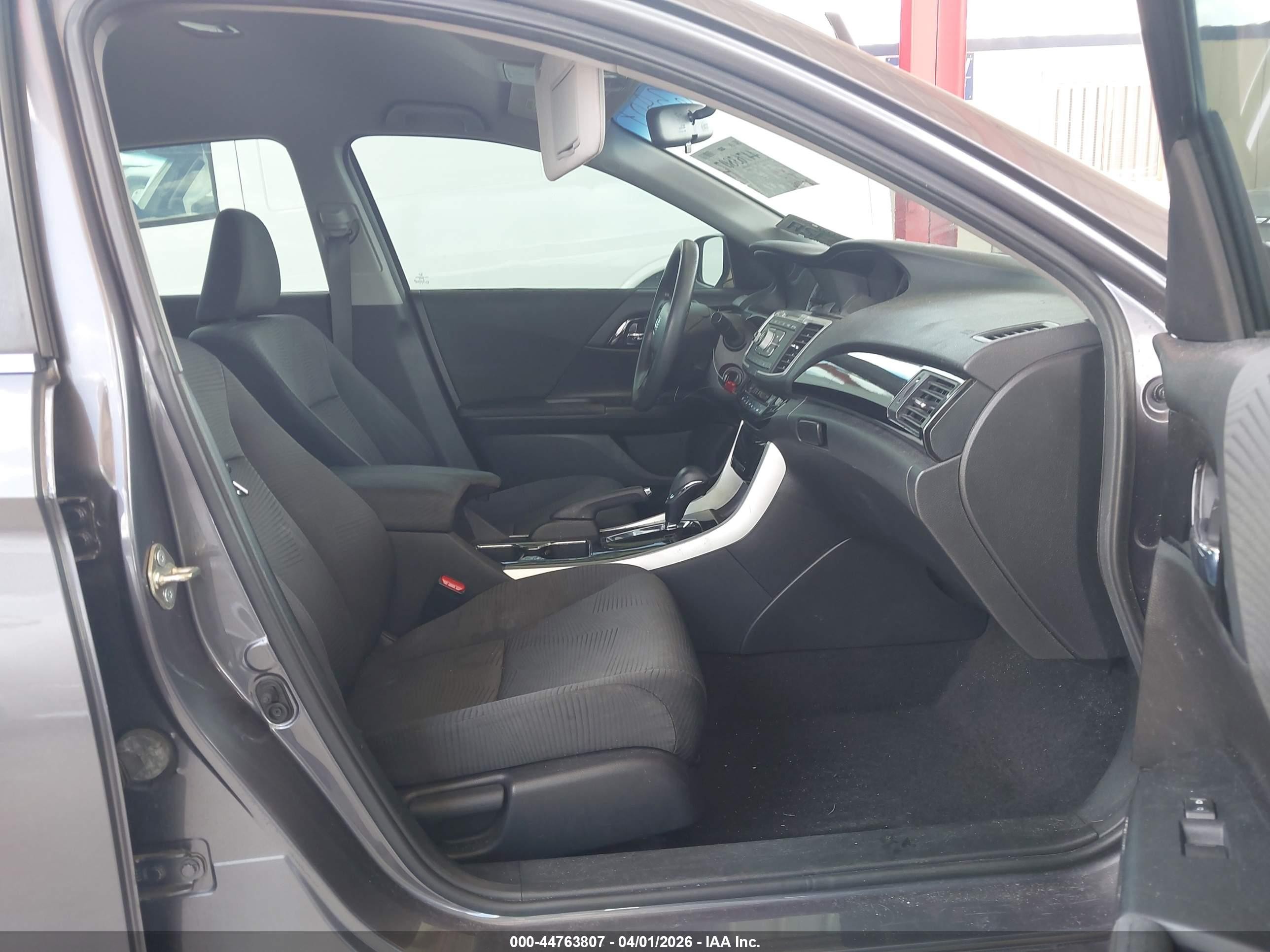 2017 Honda Accord Lx Gray vin: 1HGCR2F3XHA004709