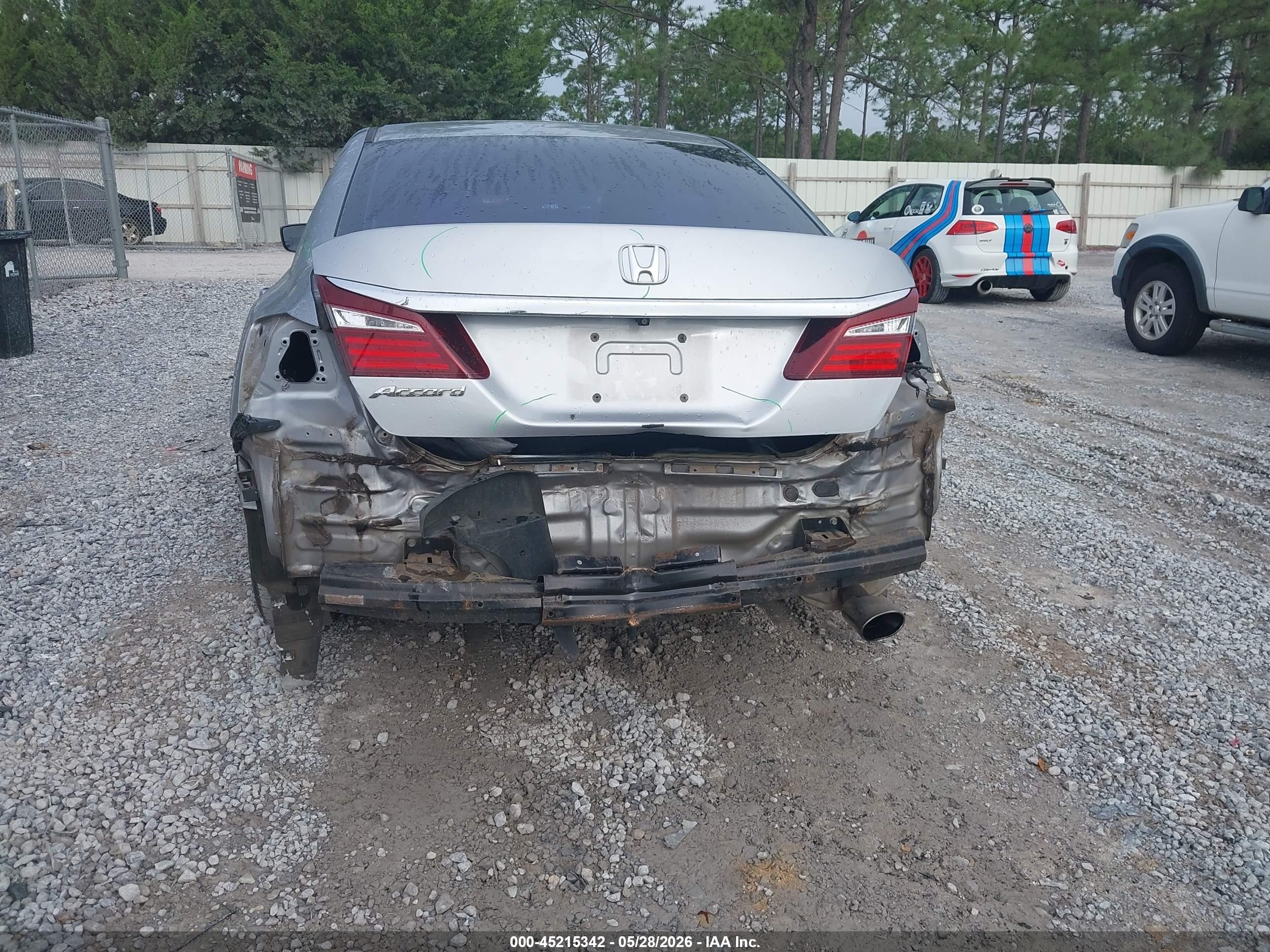 2017 Honda Accord Lx Серебряный vin: 1HGCR2F3XHA017847