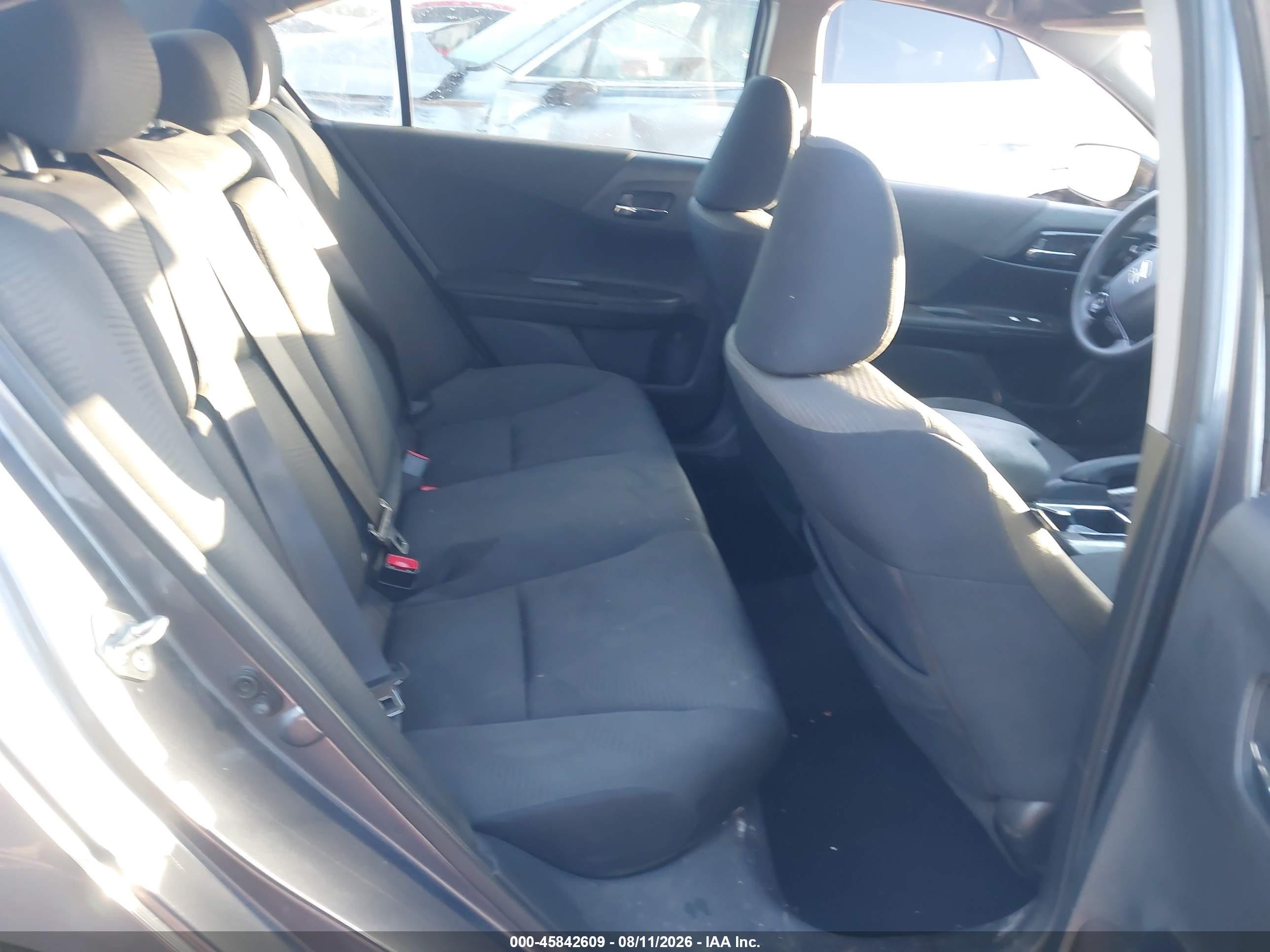 2017 Honda Accord Lx Gray vin: 1HGCR2F3XHA216977