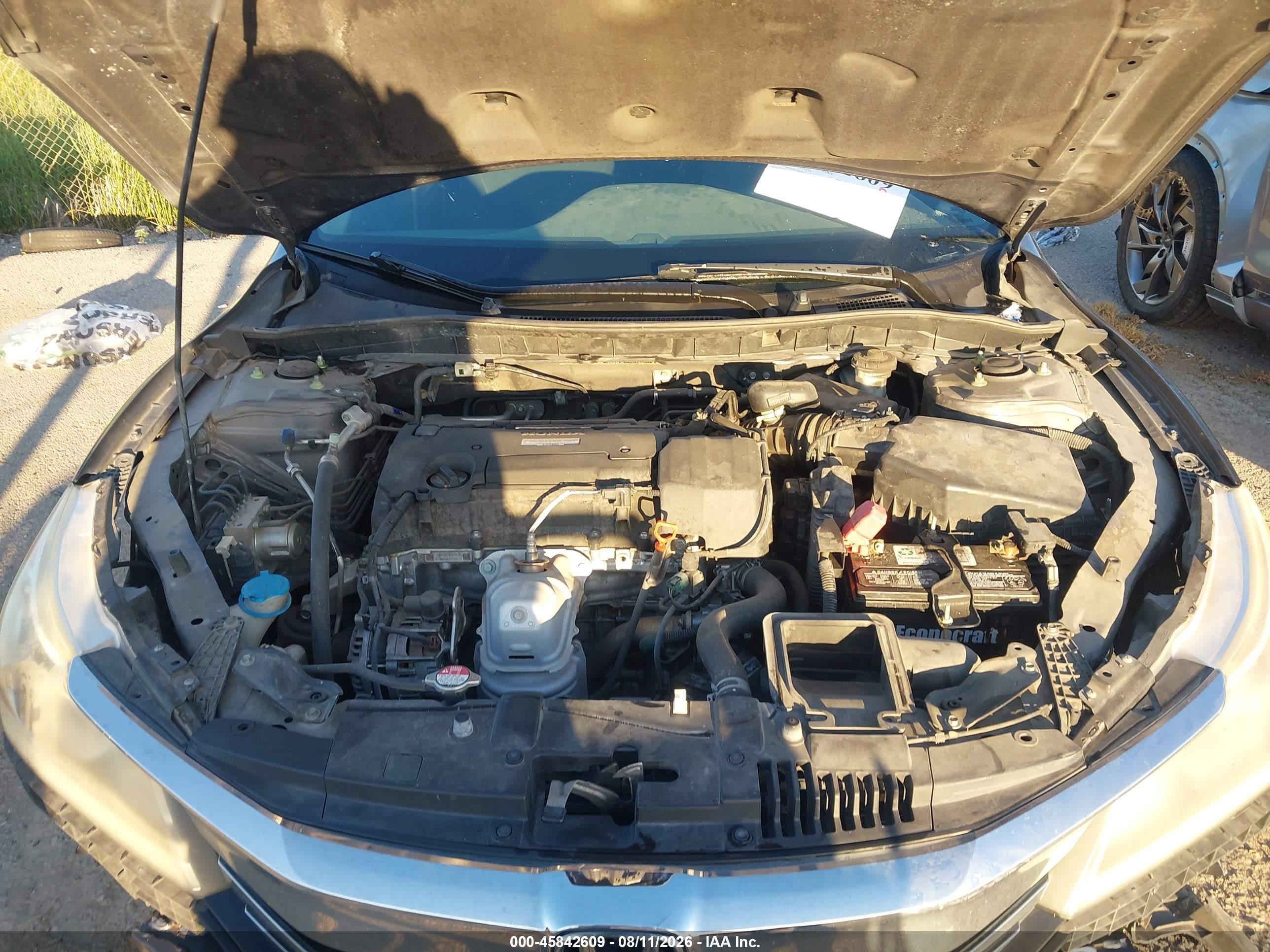 2017 Honda Accord Lx Gray vin: 1HGCR2F3XHA216977