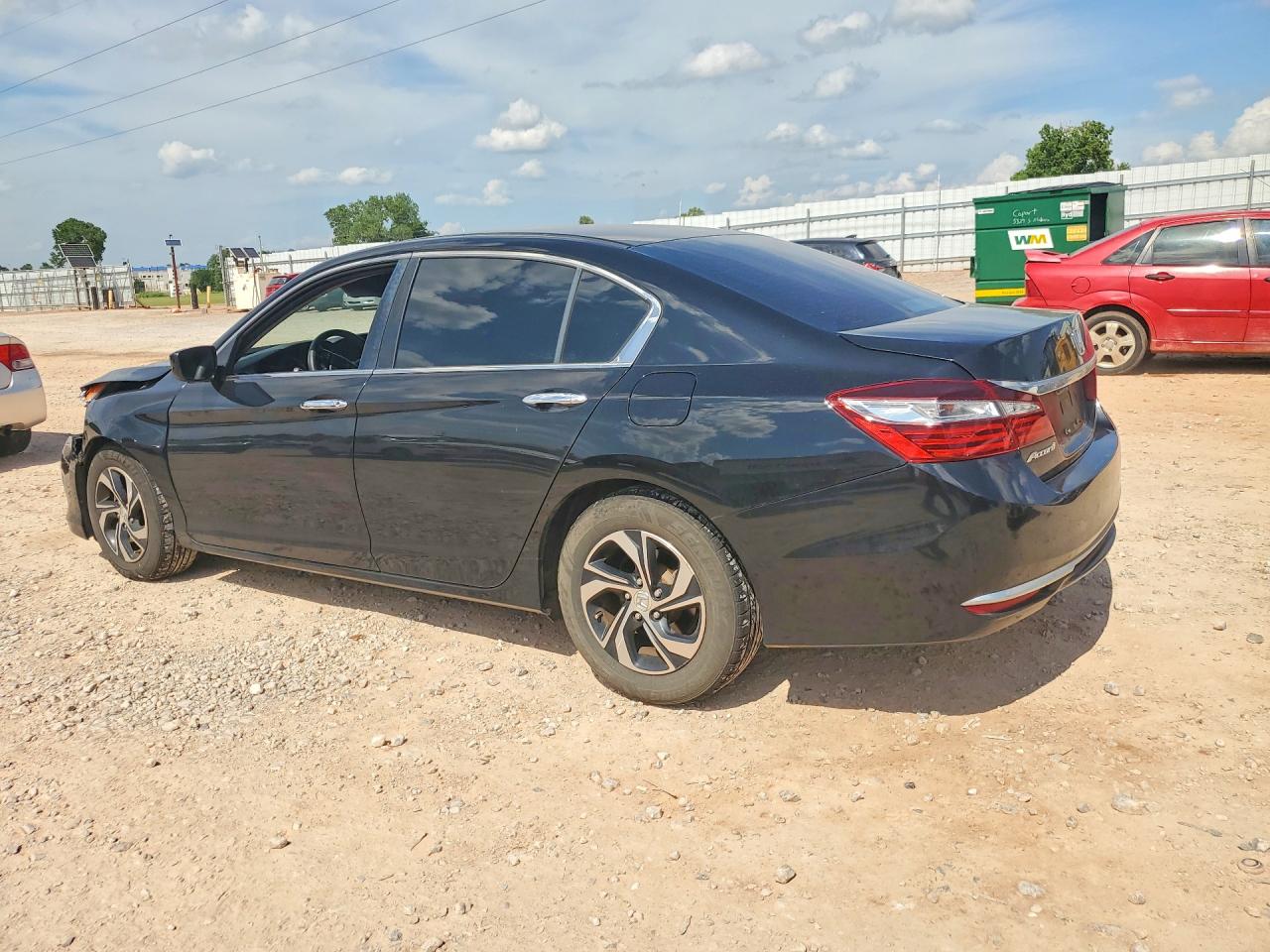 2017 Honda Accord Lx Черный vin: 1HGCR2F3XHA244195