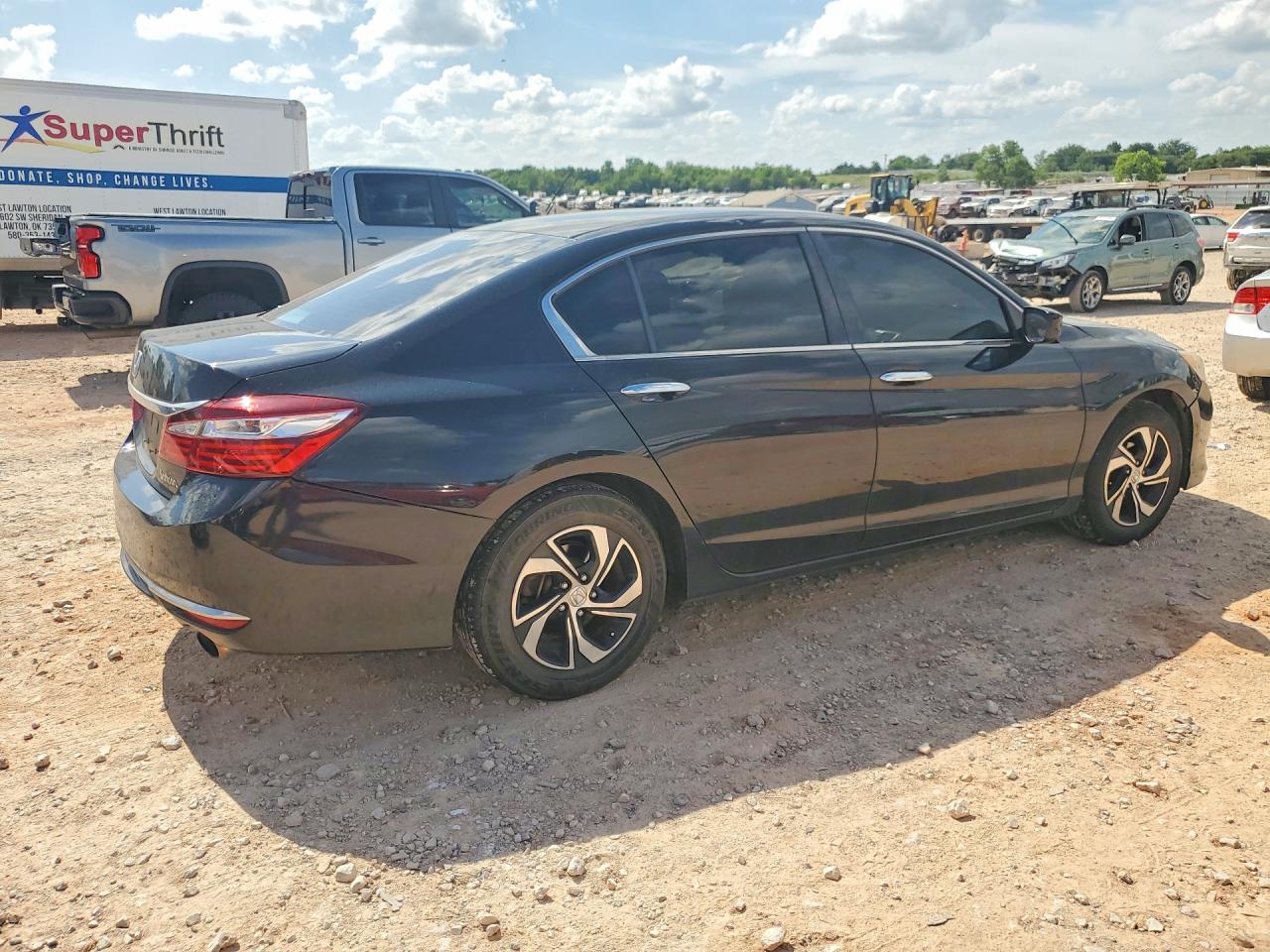 2017 Honda Accord Lx Черный vin: 1HGCR2F3XHA244195