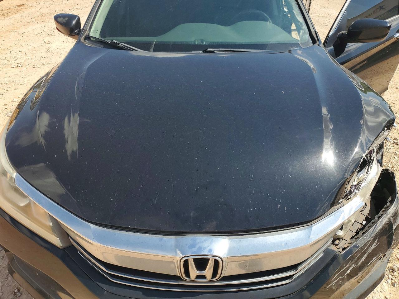 2017 Honda Accord Lx Черный vin: 1HGCR2F3XHA244195
