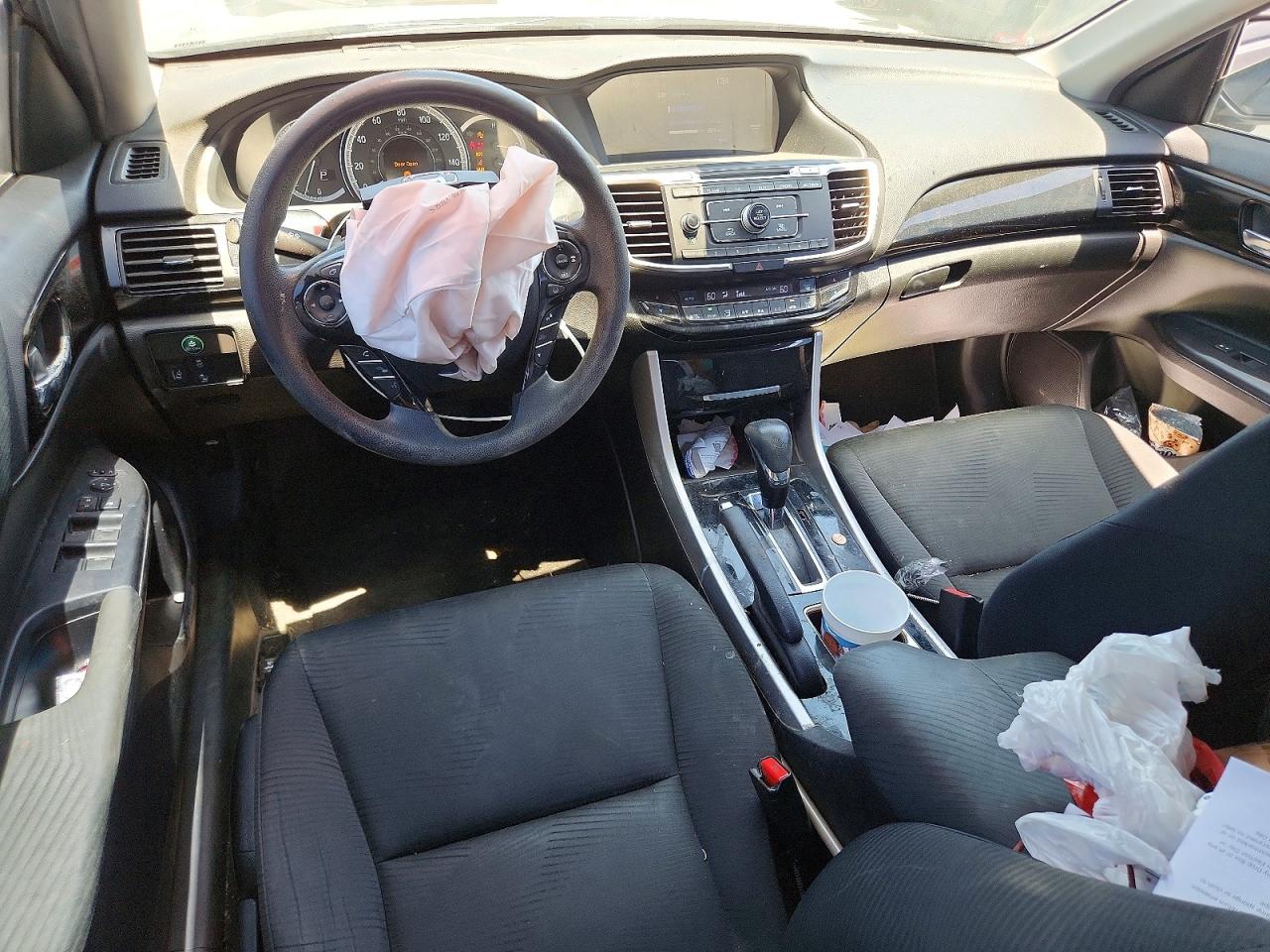 2016 Honda Accord Lx Gray vin: 1HGCR2F49GA005955